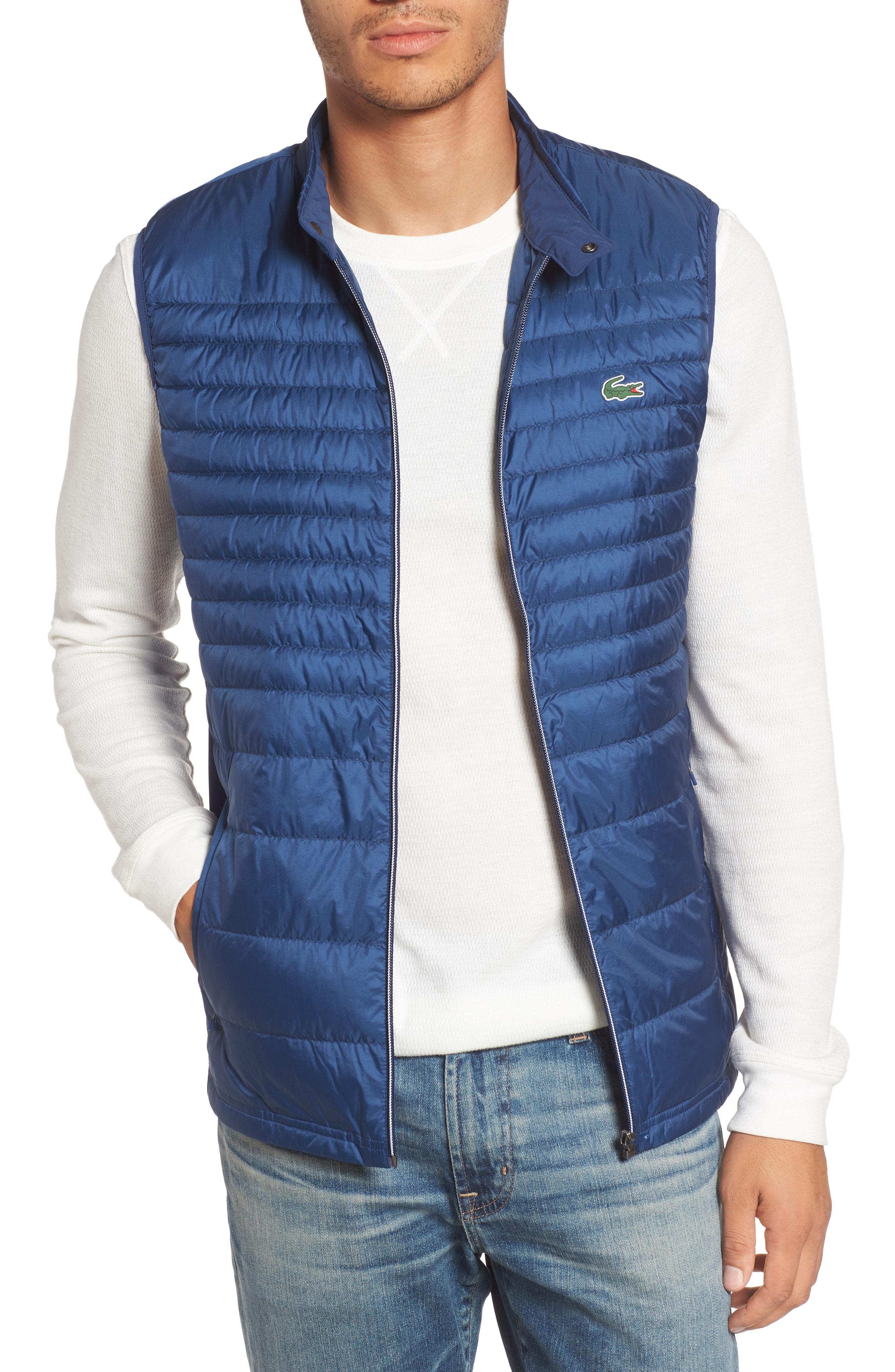 lacoste golf vest