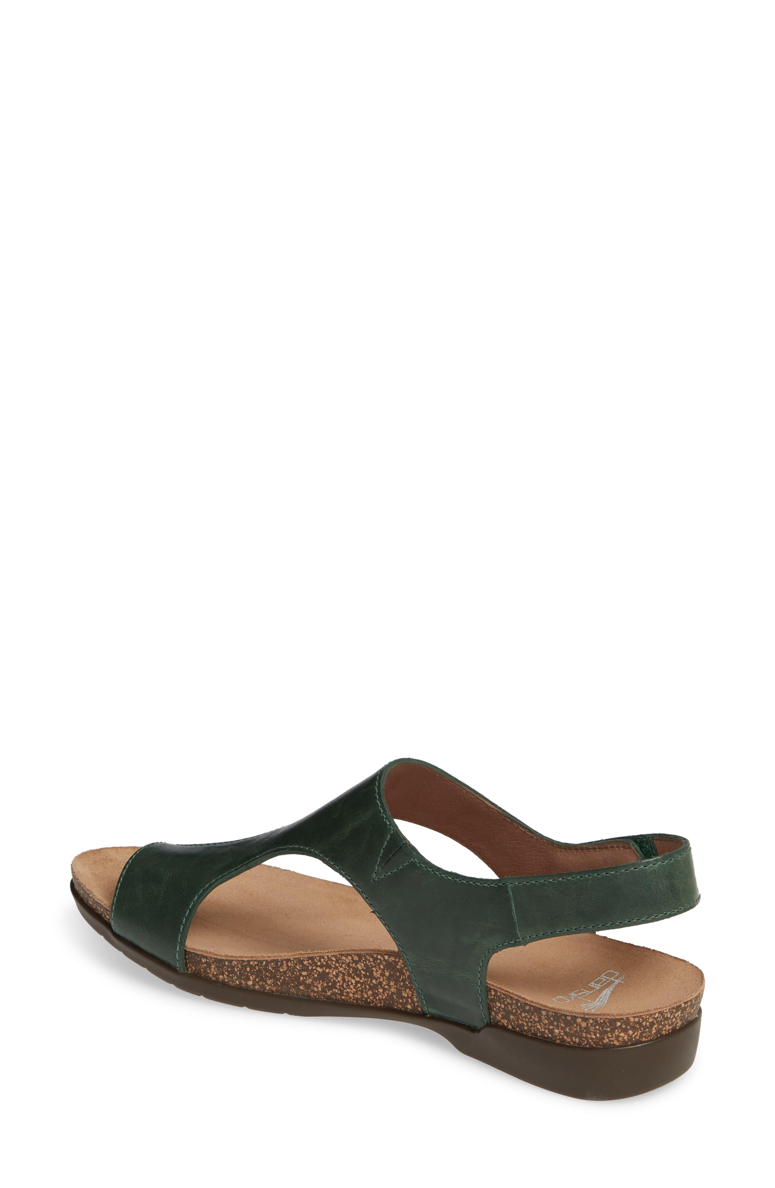 dansko sandals green