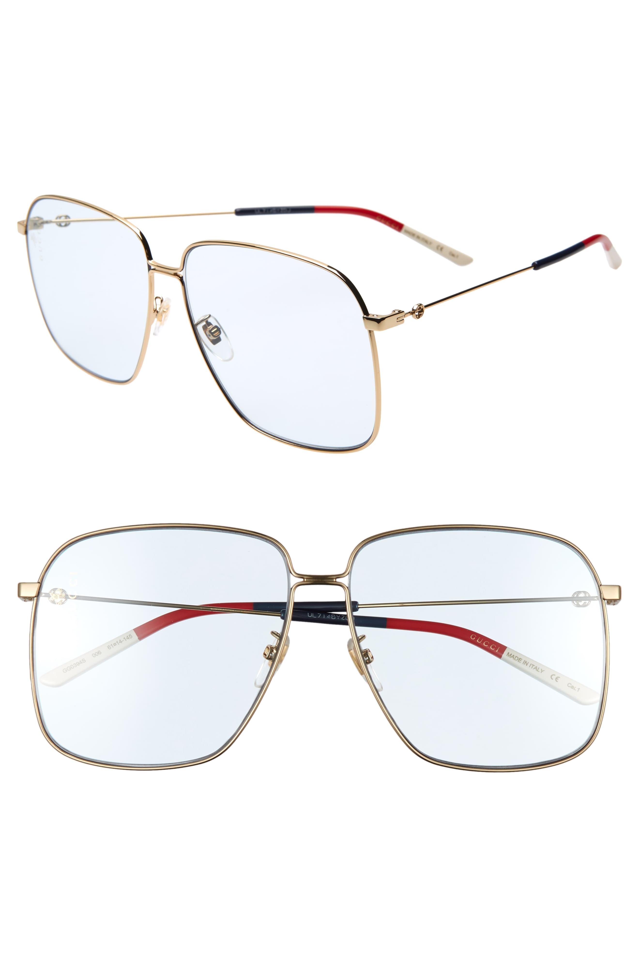 blue and red gucci sunglasses