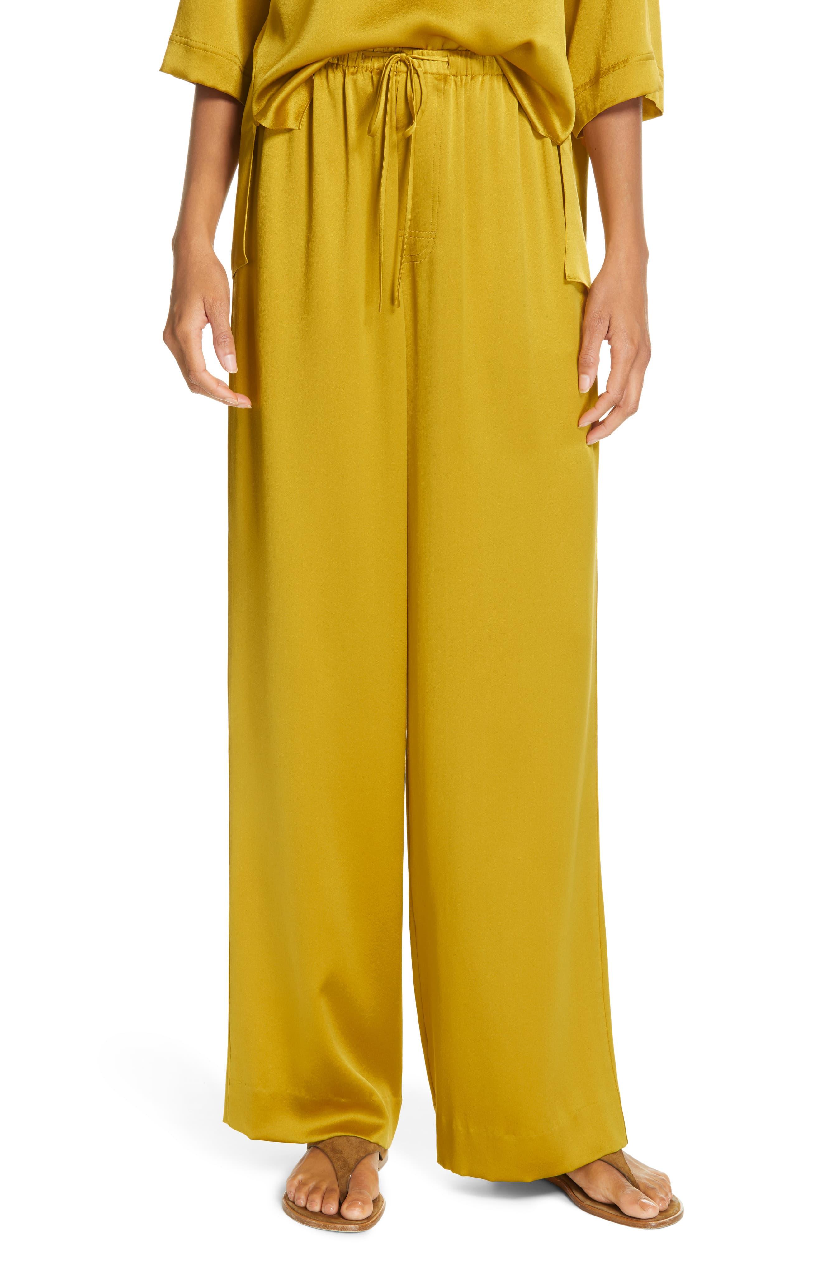 Vince Silk Pajama Pants Online Deals 