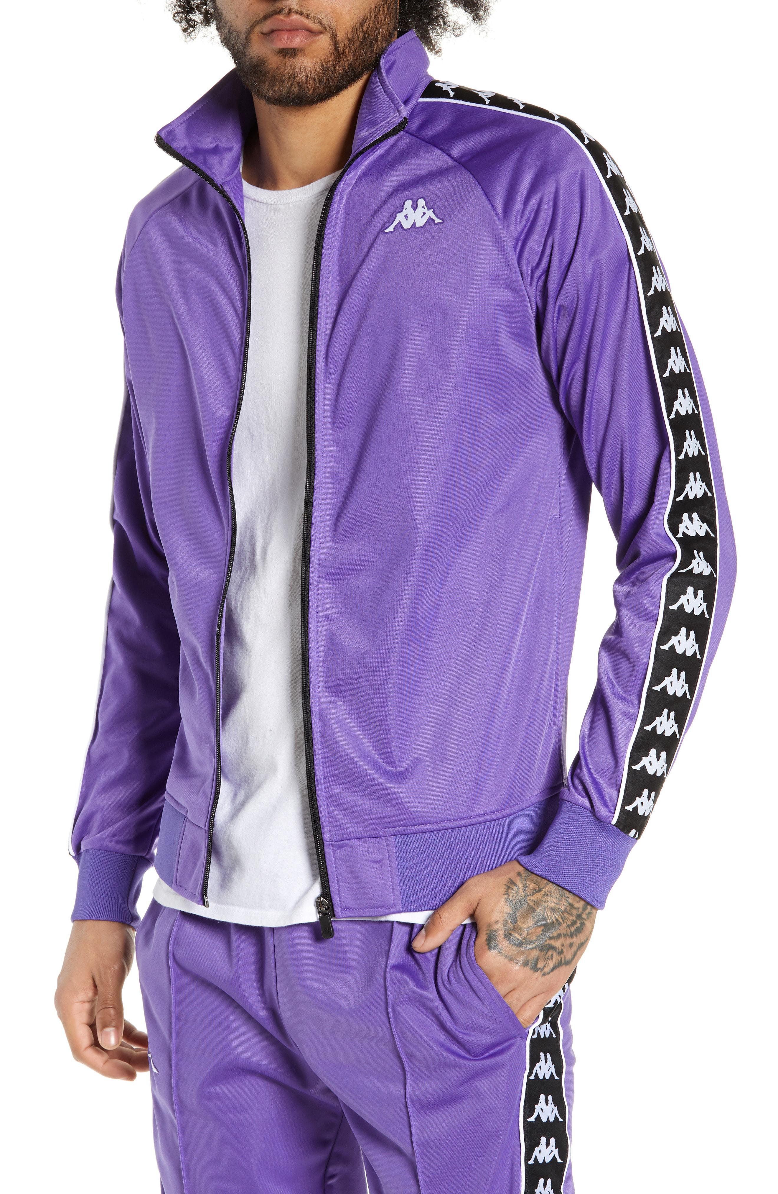 purple kappa jacket