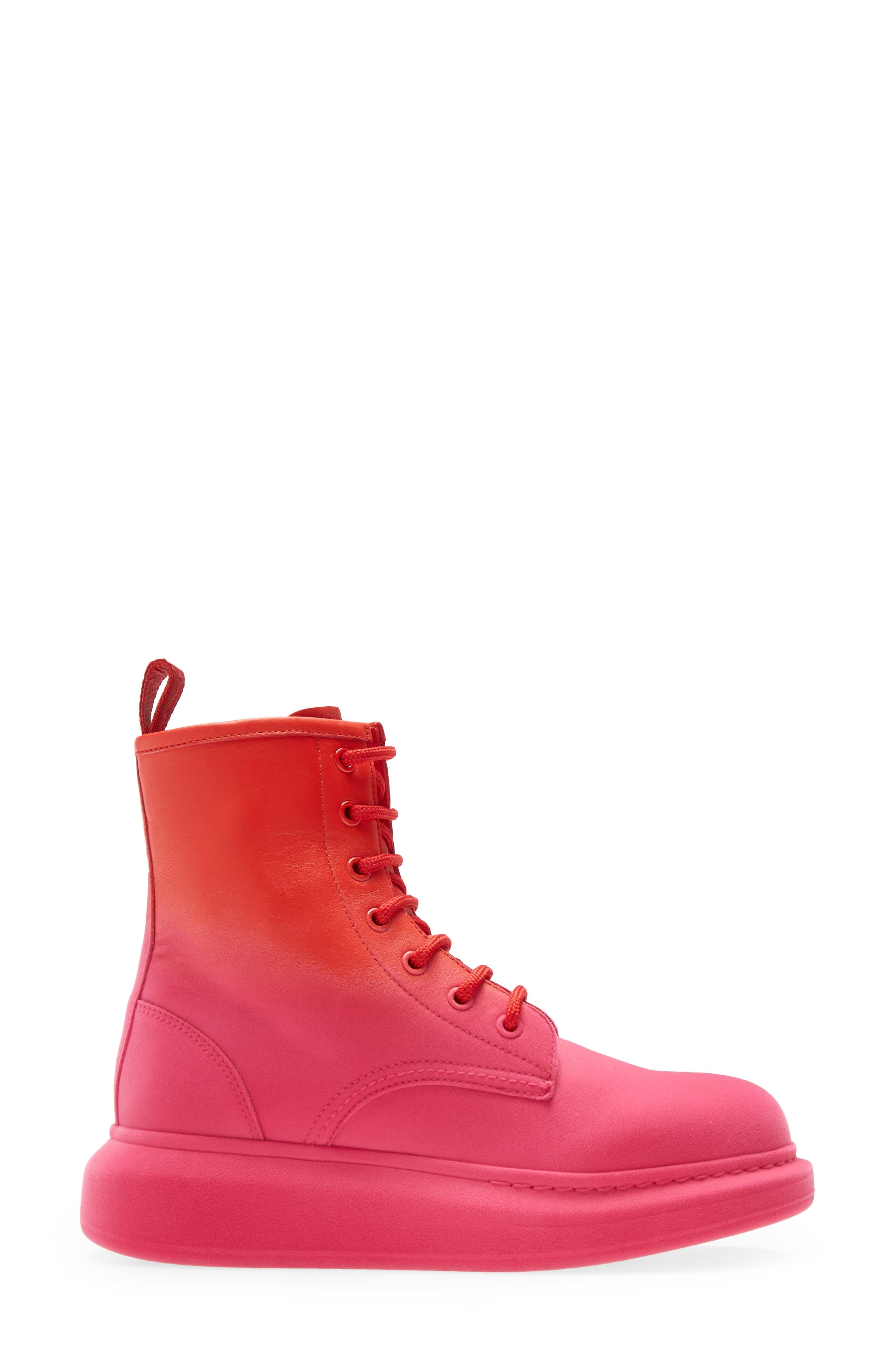 Alexander McQueen Women's Pink Boots