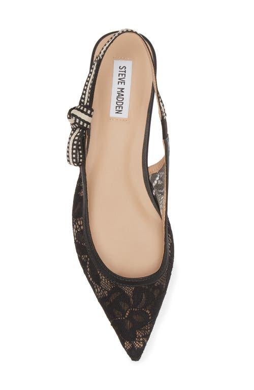 Steve Madden Olsen Slingback Pointed Toe Flat Lyst