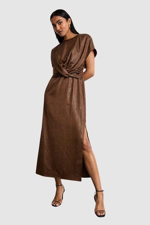 dawn midi dress in brown gingham product info and reviews Diane Brown Gingham Dress | Dresses