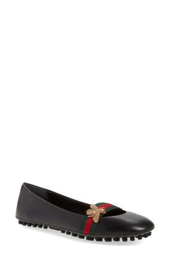 gucci bayadere ballet flats