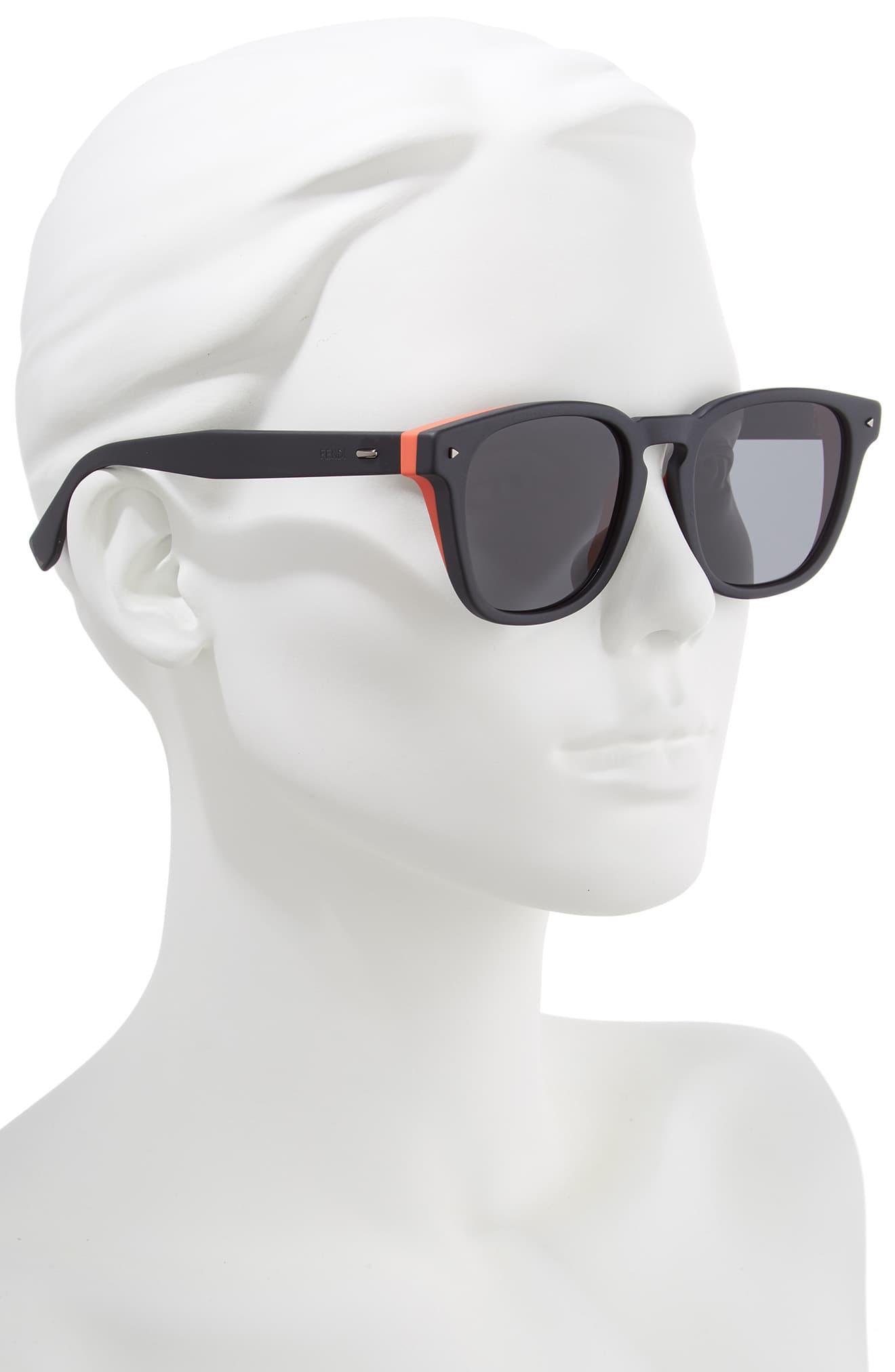 Fendi 52mm Sunglasses in Black for Men Lyst