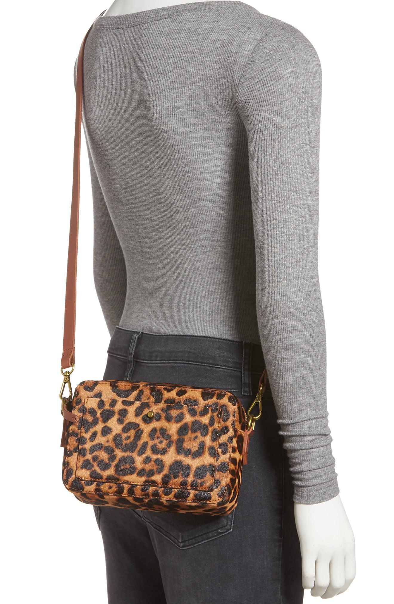 Madewell The Transport Camera Bag Calf Hair Edition Lyst