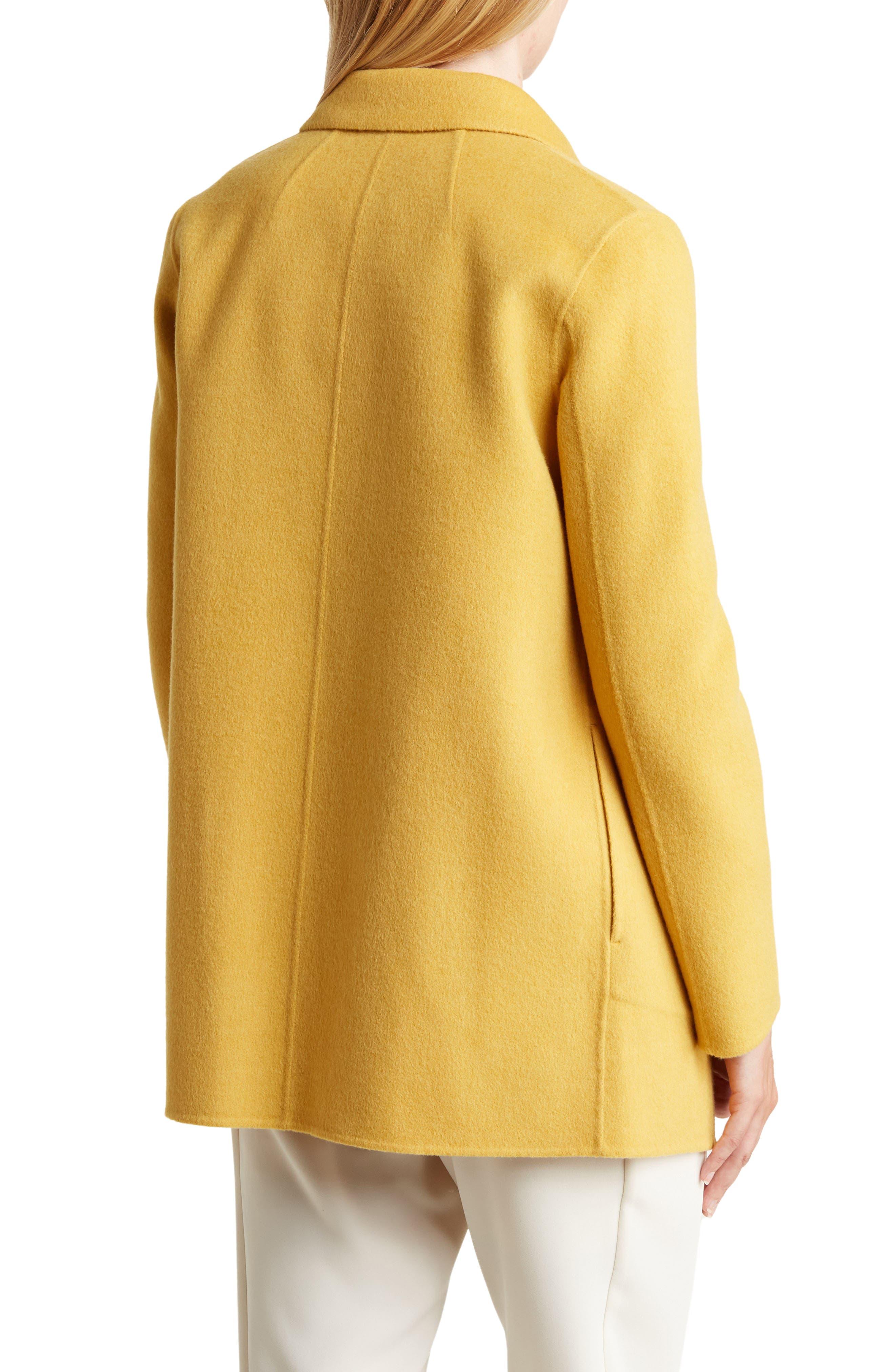 Theory yellow deals coat