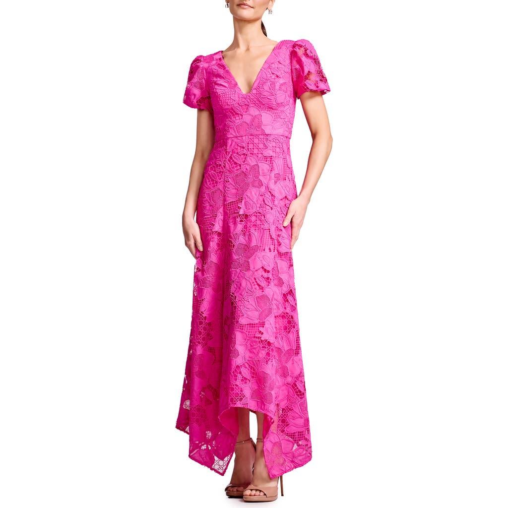 open lace back dress Dress The Population Fernanda Dress - Pink