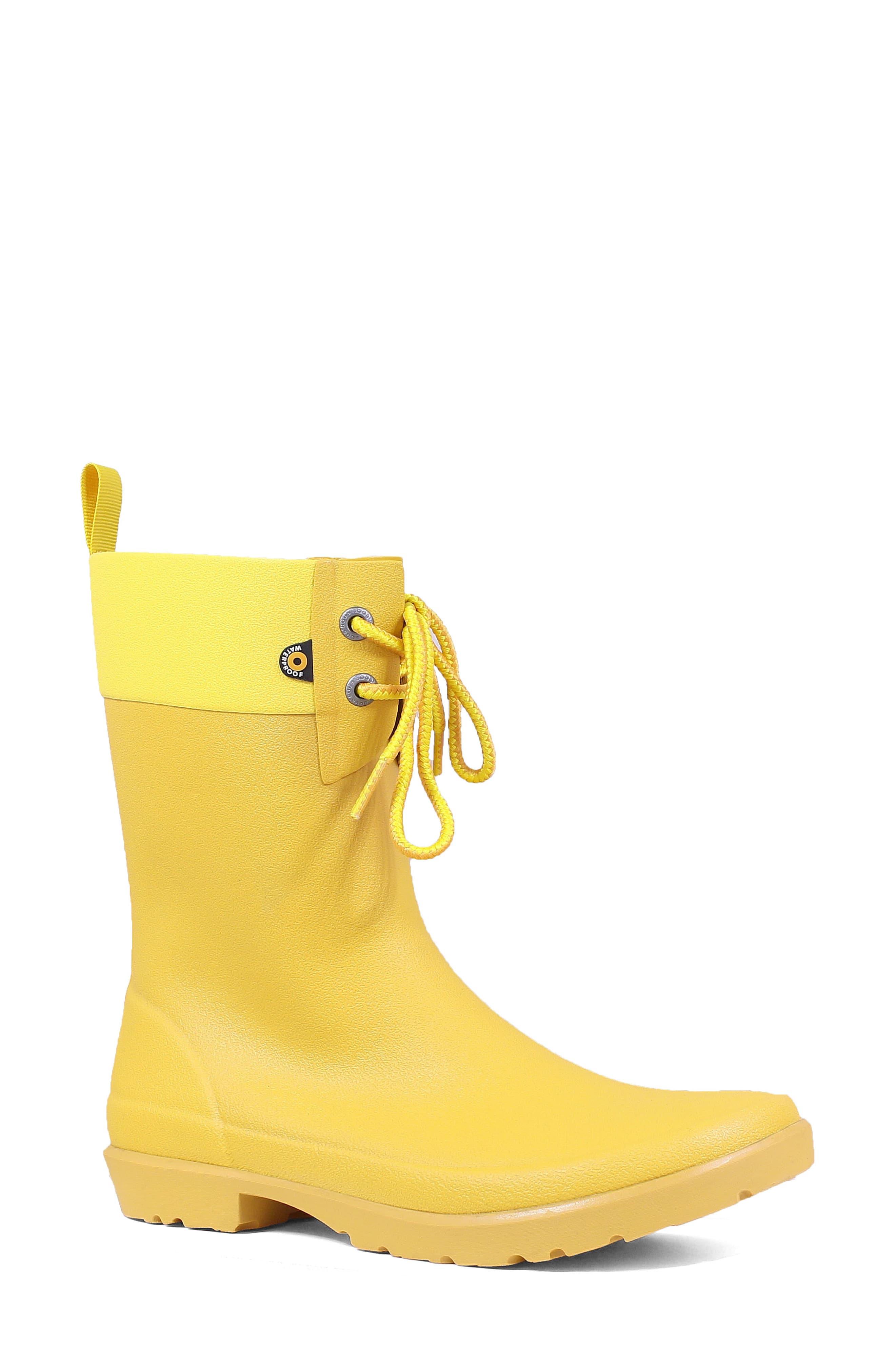 bogs lace up rain boots