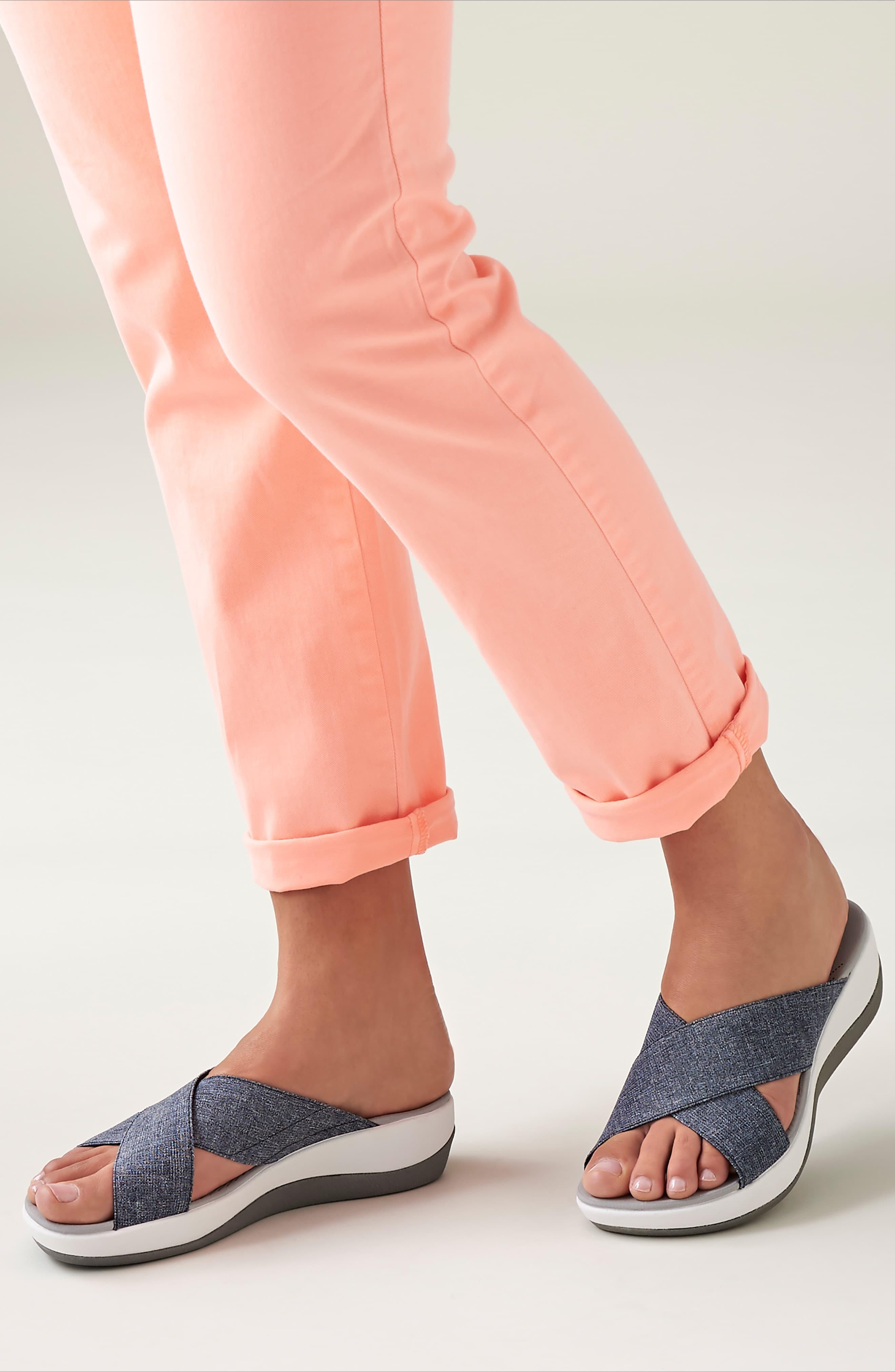 clarks arla elin slide sandals