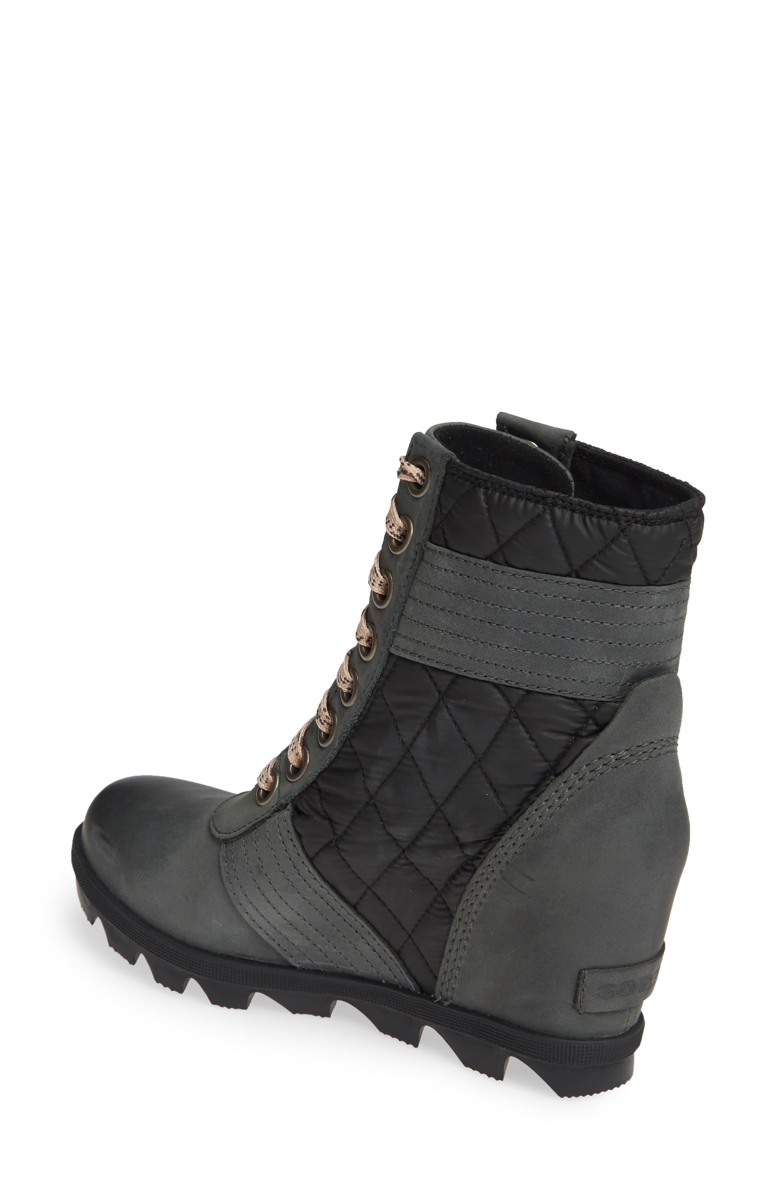 black sorel lexie wedge