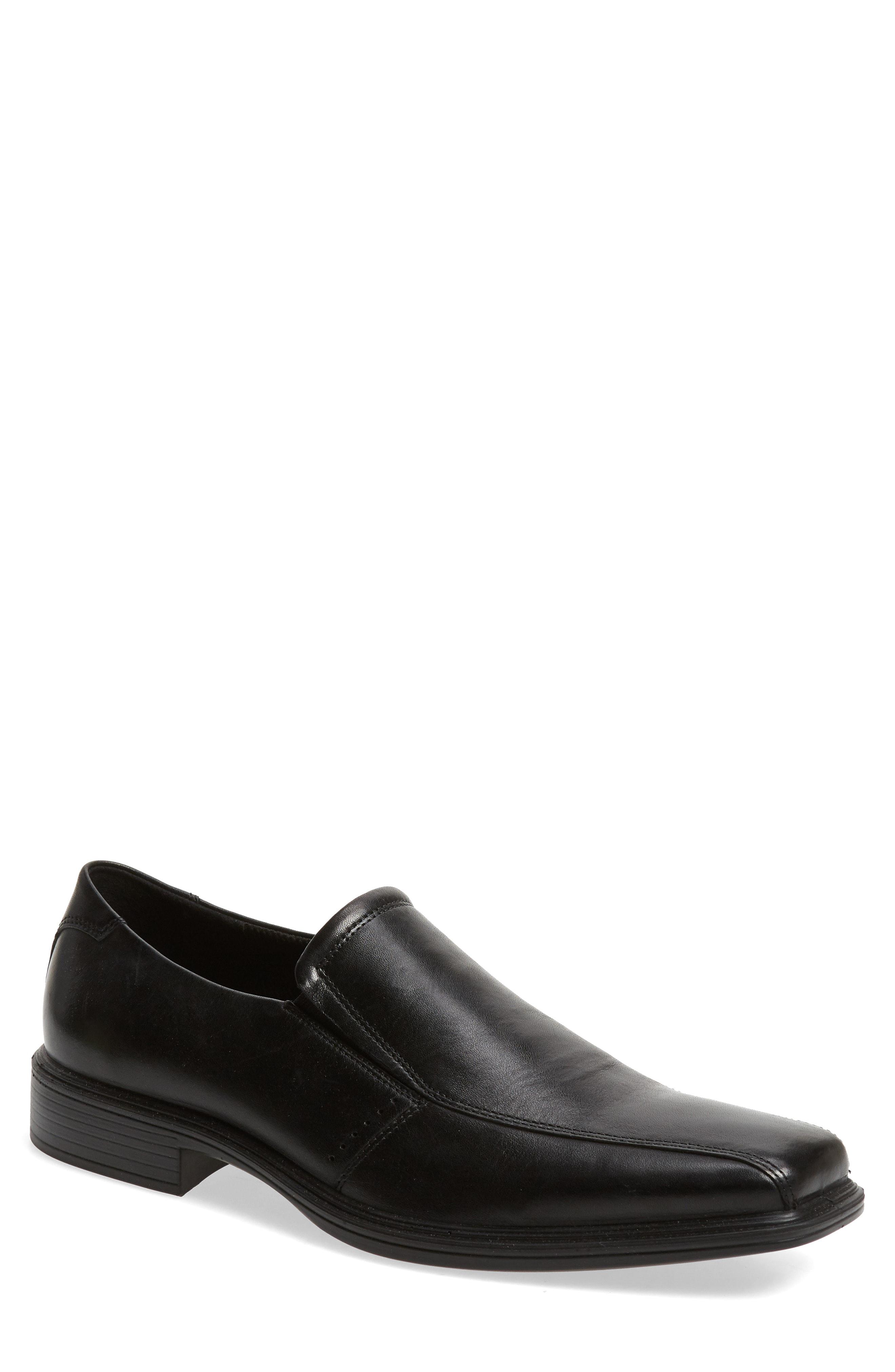 Ecco Minneapolis Loafer in Black/Black Leather (Black) for Men Lyst