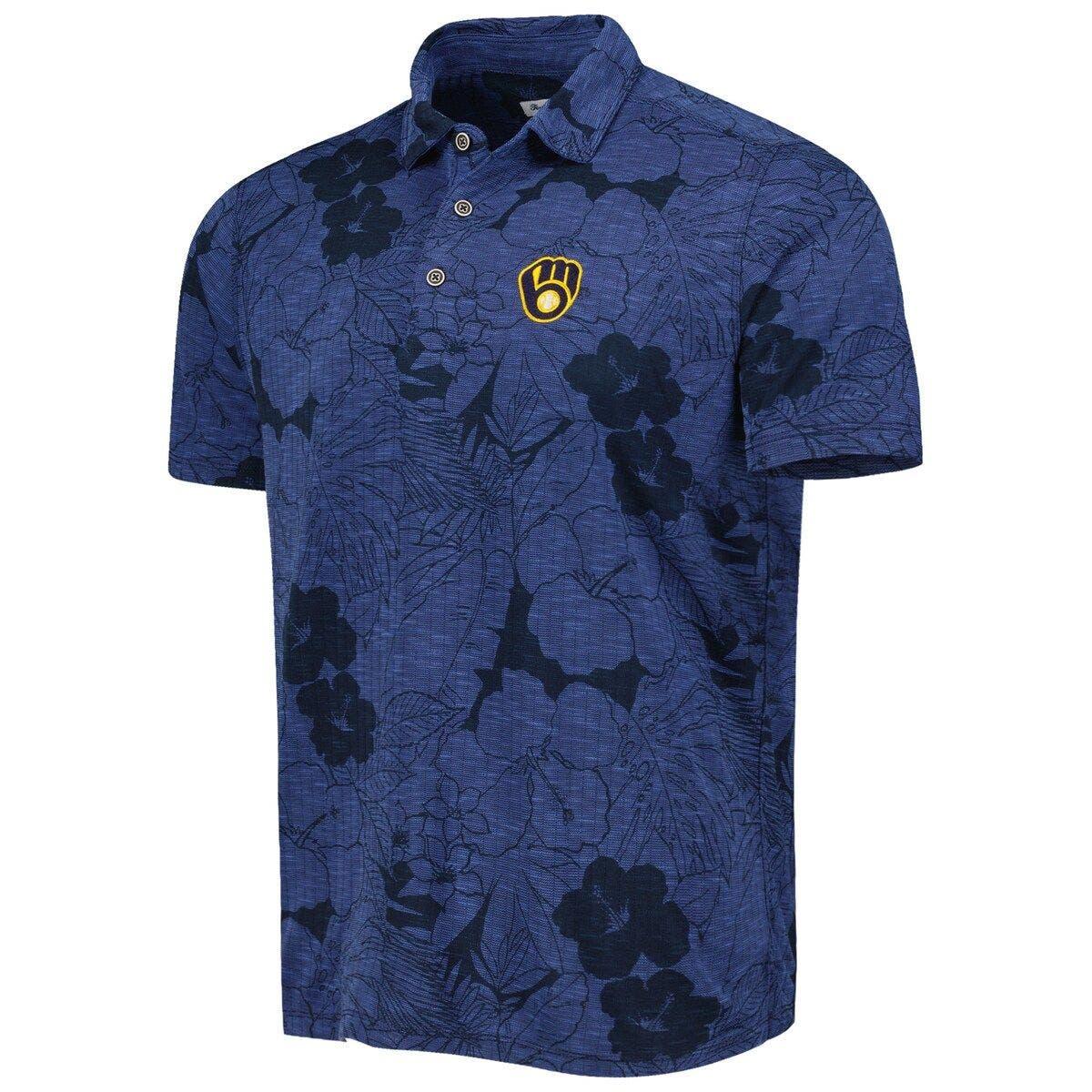 Tommy Bahama Milwaukee Brewers Blooms Polo At Nordstrom in Blue for Men