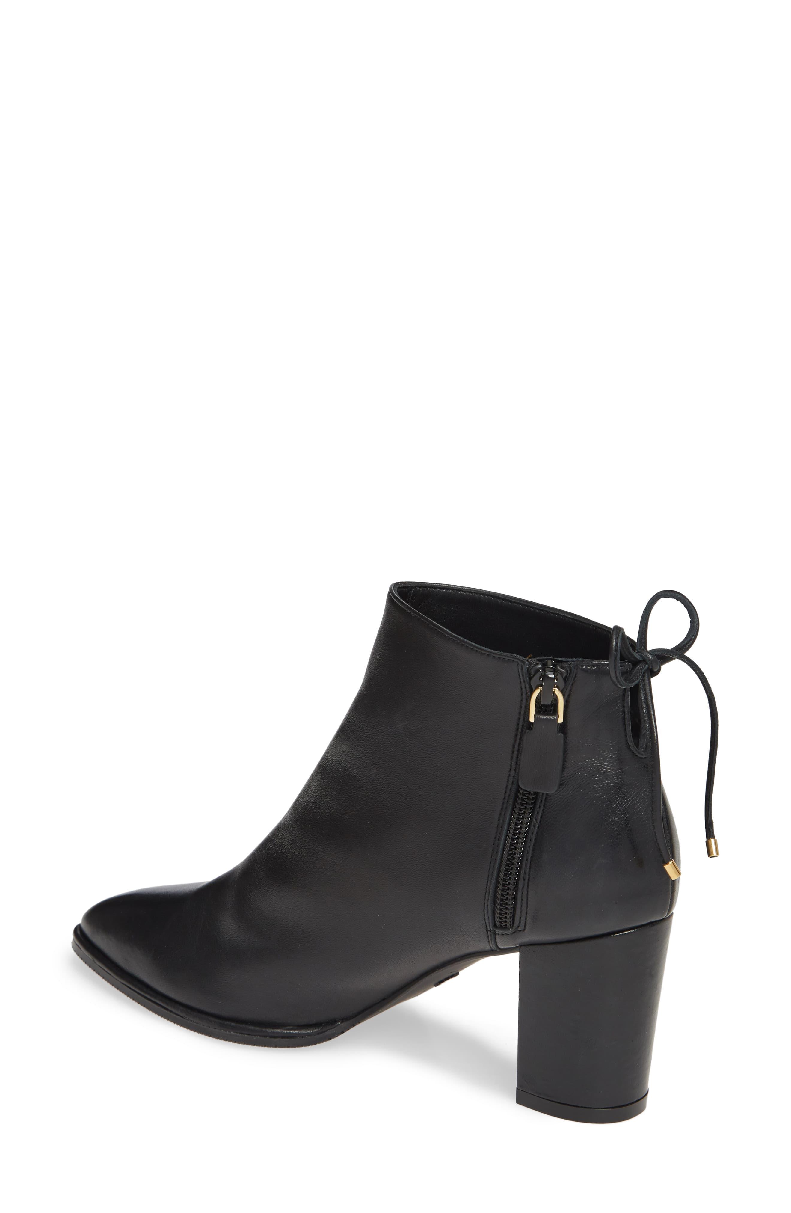 stuart weitzman gardiner block heel ankle bootie