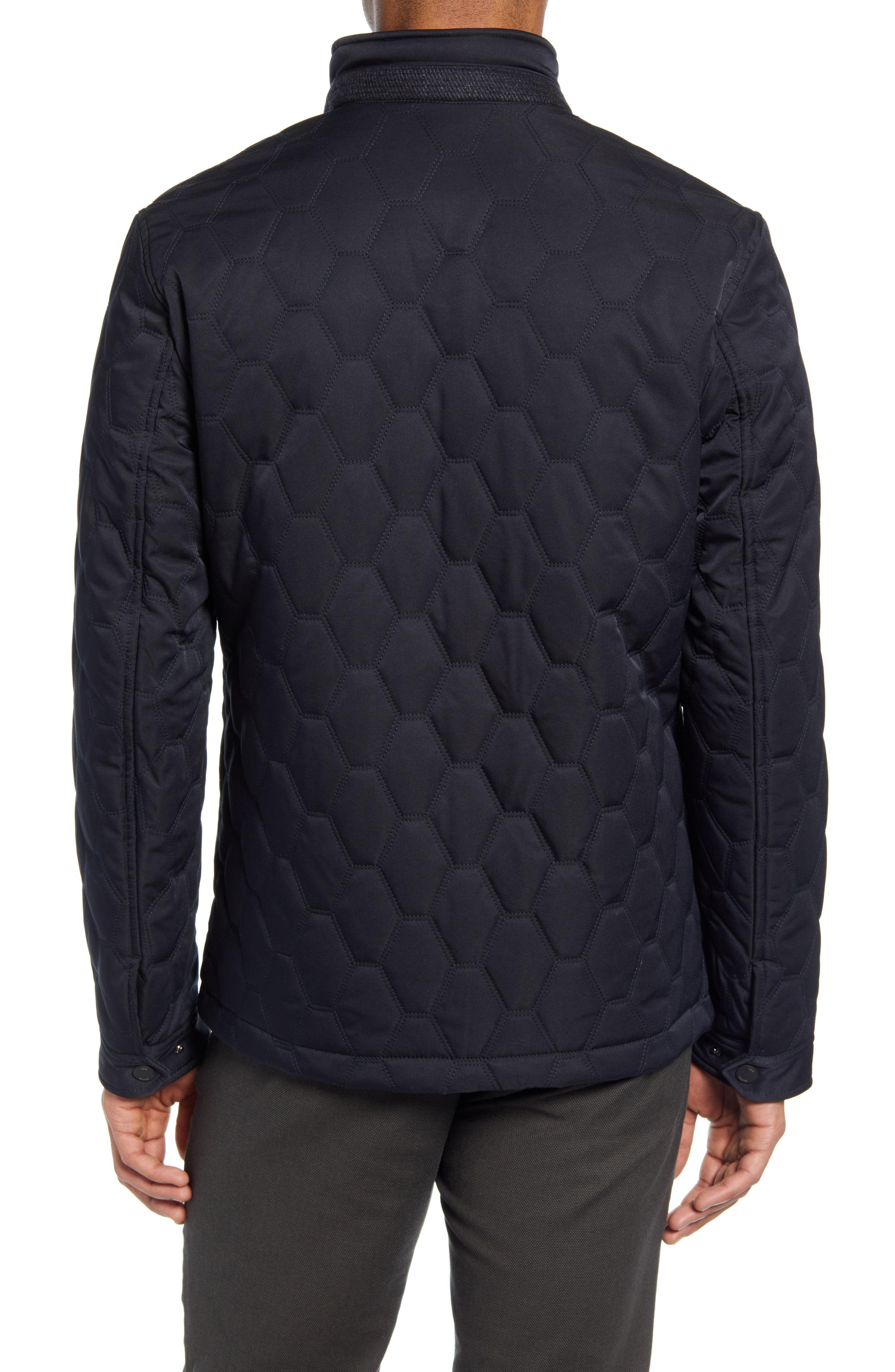 Ted Baker Synthetic Quilted Jacket in Navy (Blue) for Men Save 50 Lyst