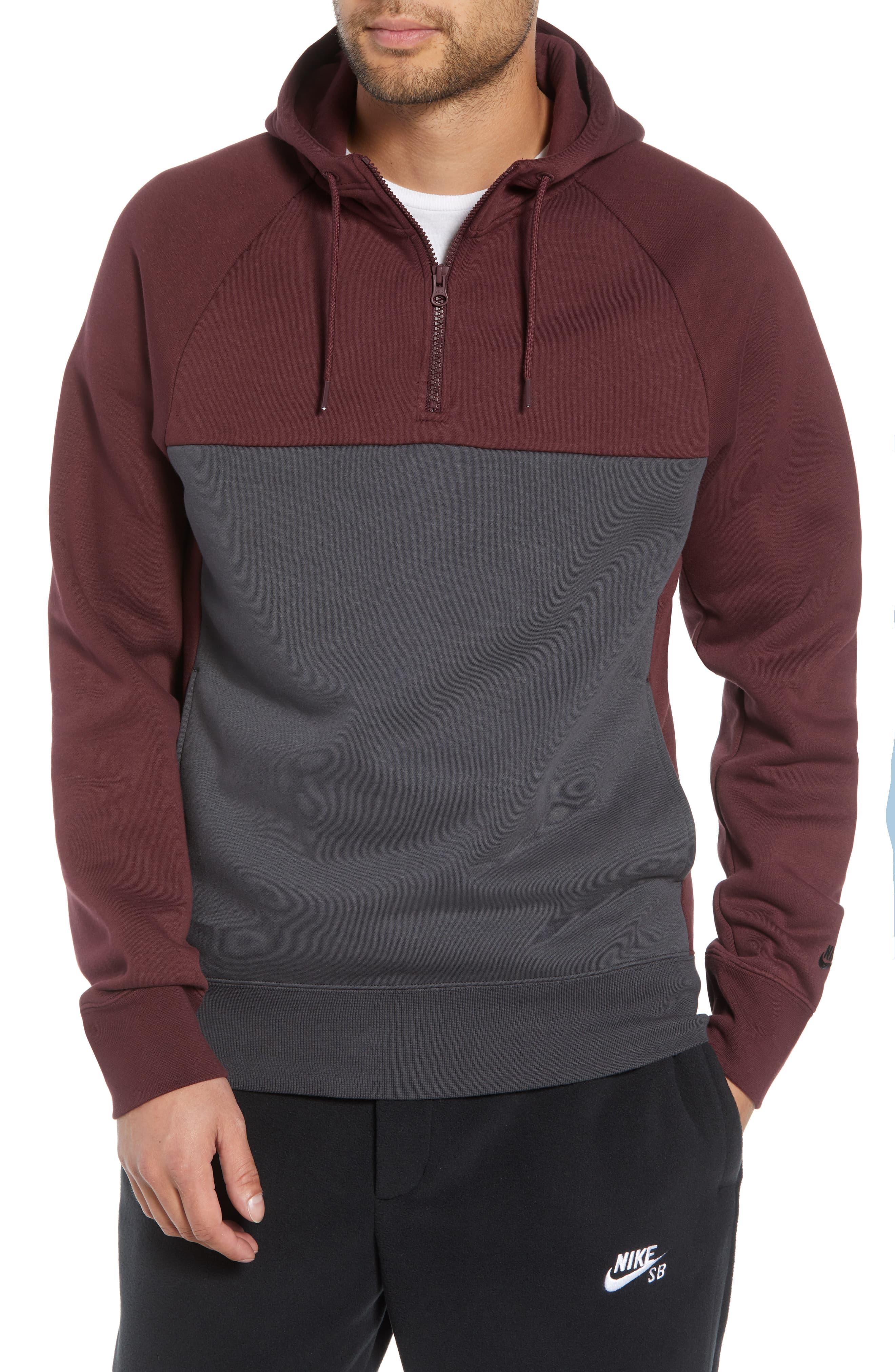 nike colorblock hoodie
