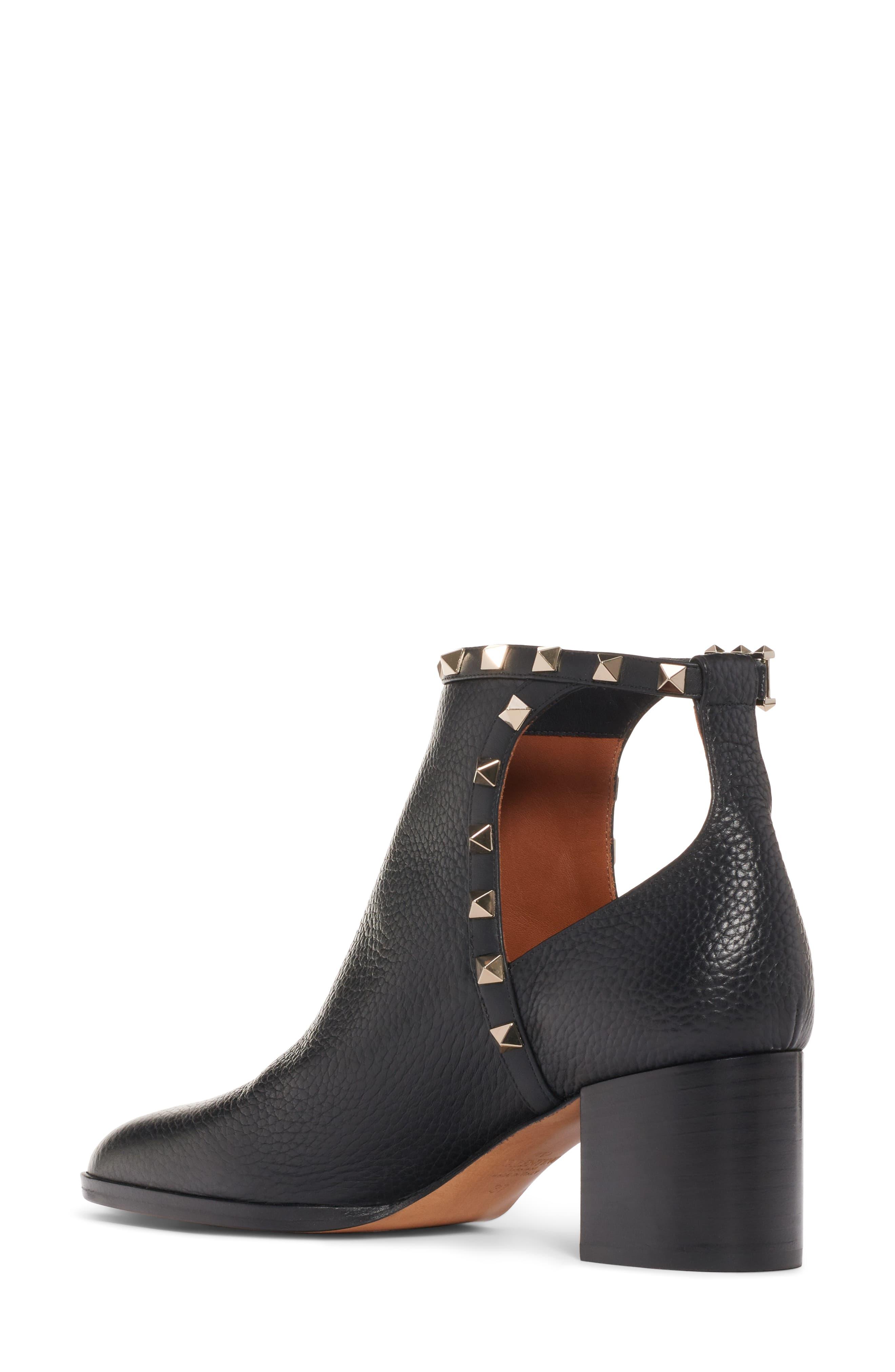 valentino rockstud bootie