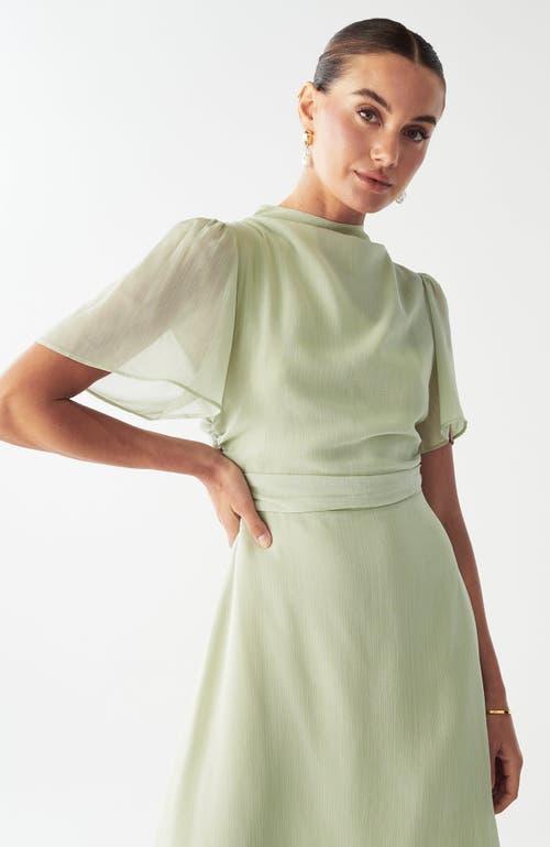 Willa Rory Midi Dress in Green | Lyst
