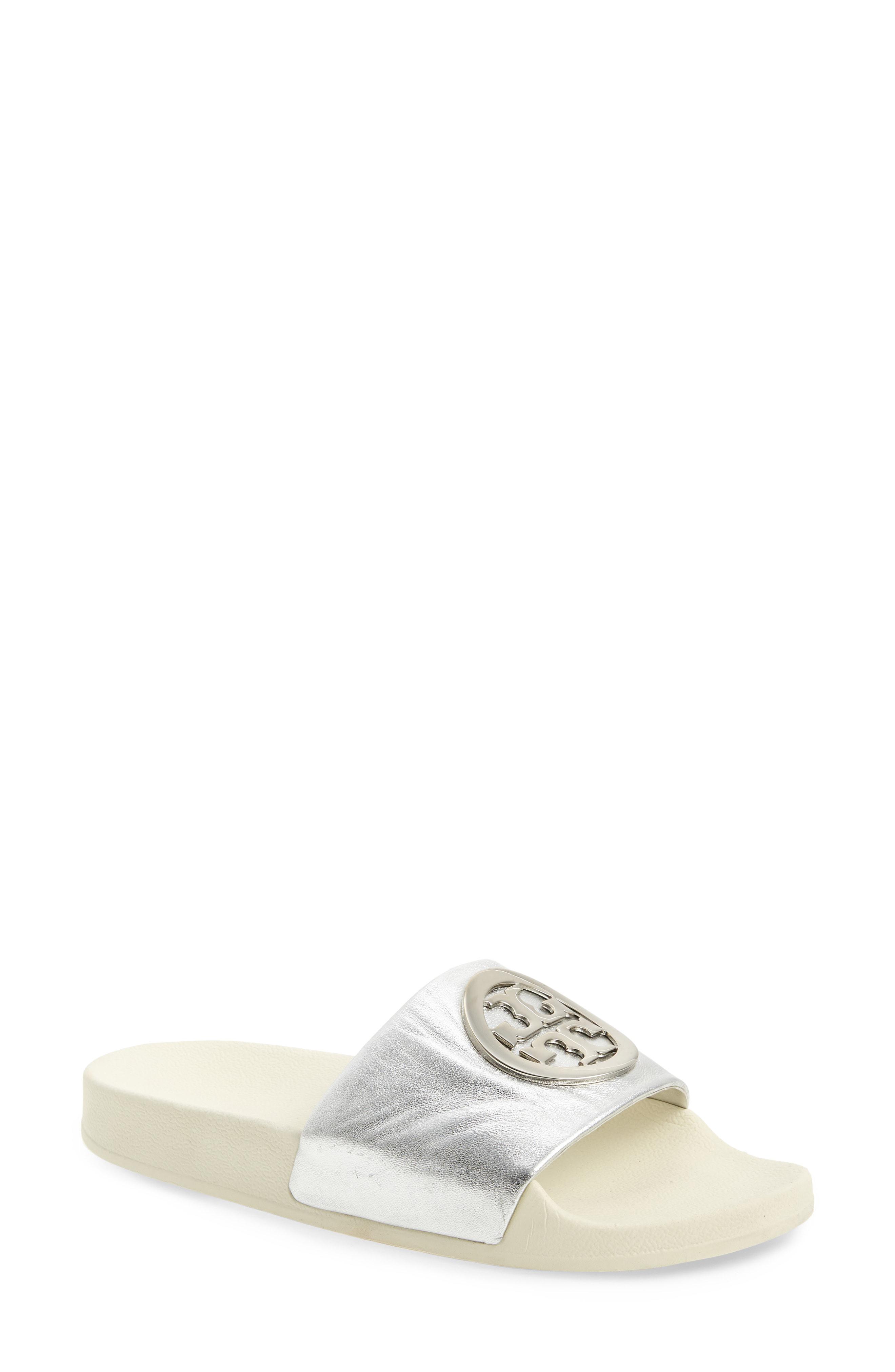 lina tory burch slides