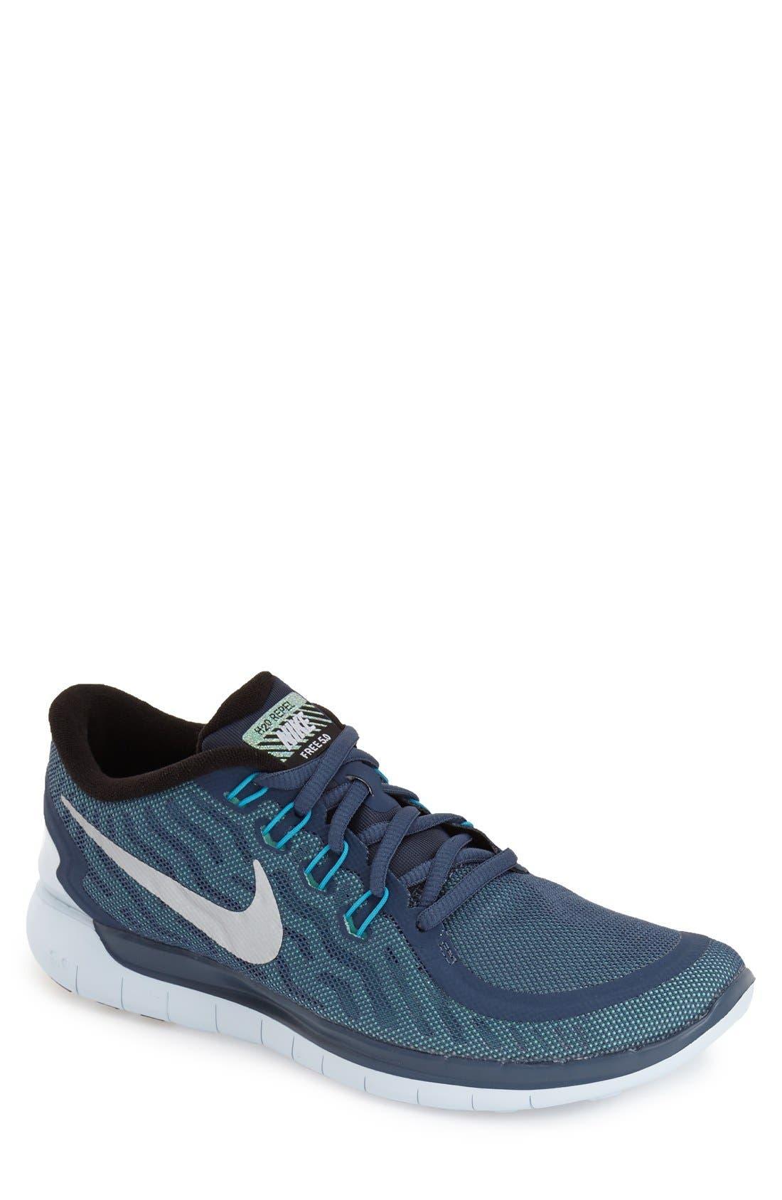 Nike 'free 5.0 Flash' Running Shoe in Blue for Men | Lyst