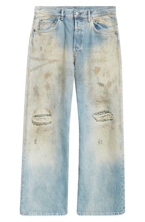 Acne Studios 2021 Penicillin Distressed Loose Fit Wide Leg