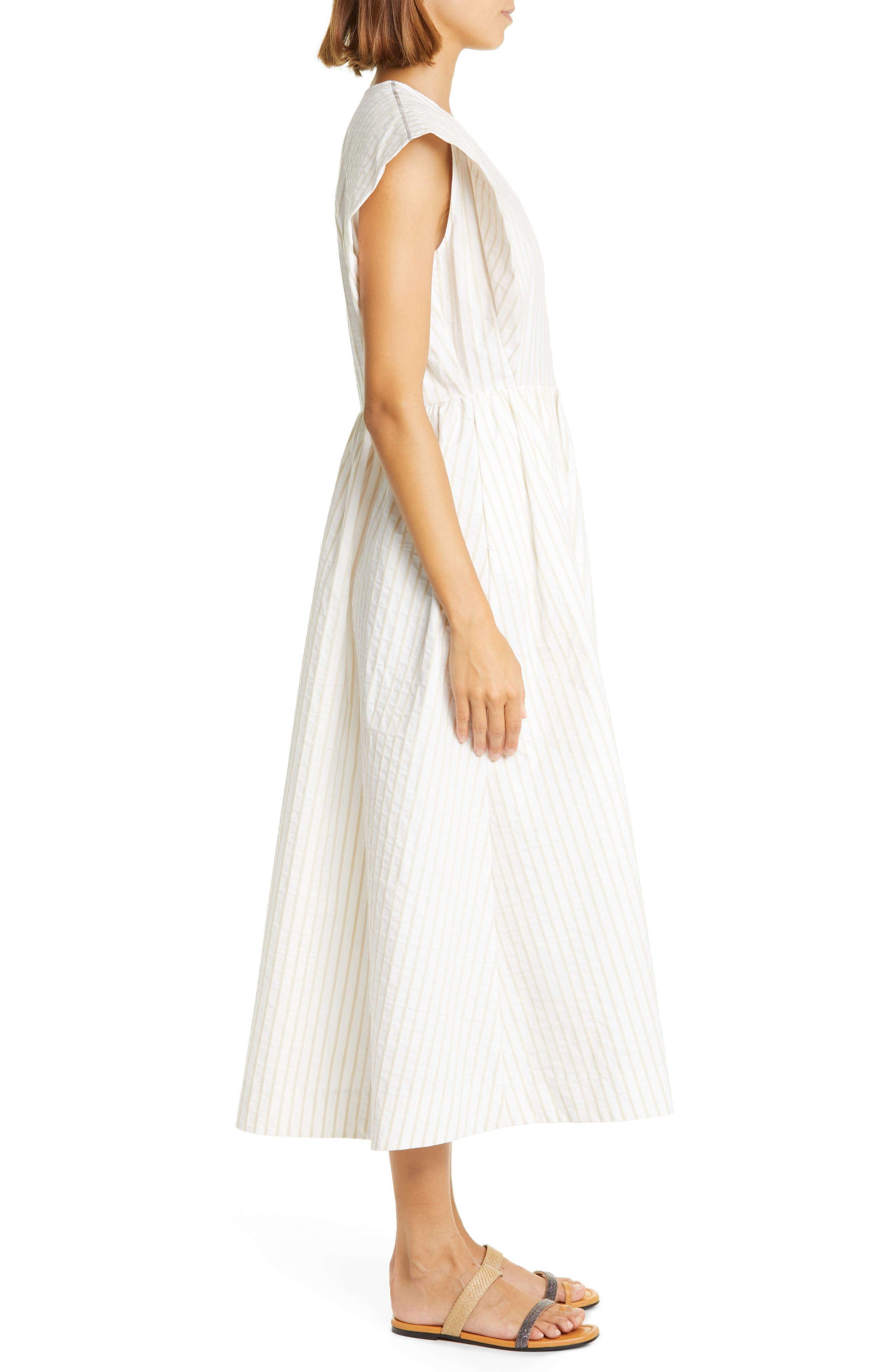 Fabiana Filippi Strong Cotton Dress in White |