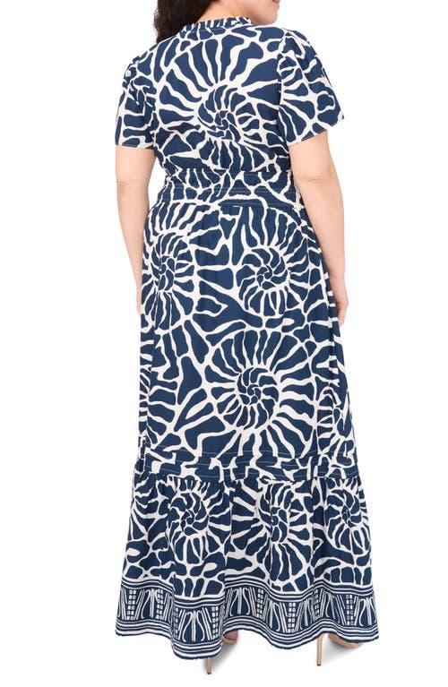 cece blue floral dress The Carmen Dress in Provencal Blue Floral 0 / Provencal Blue Floral