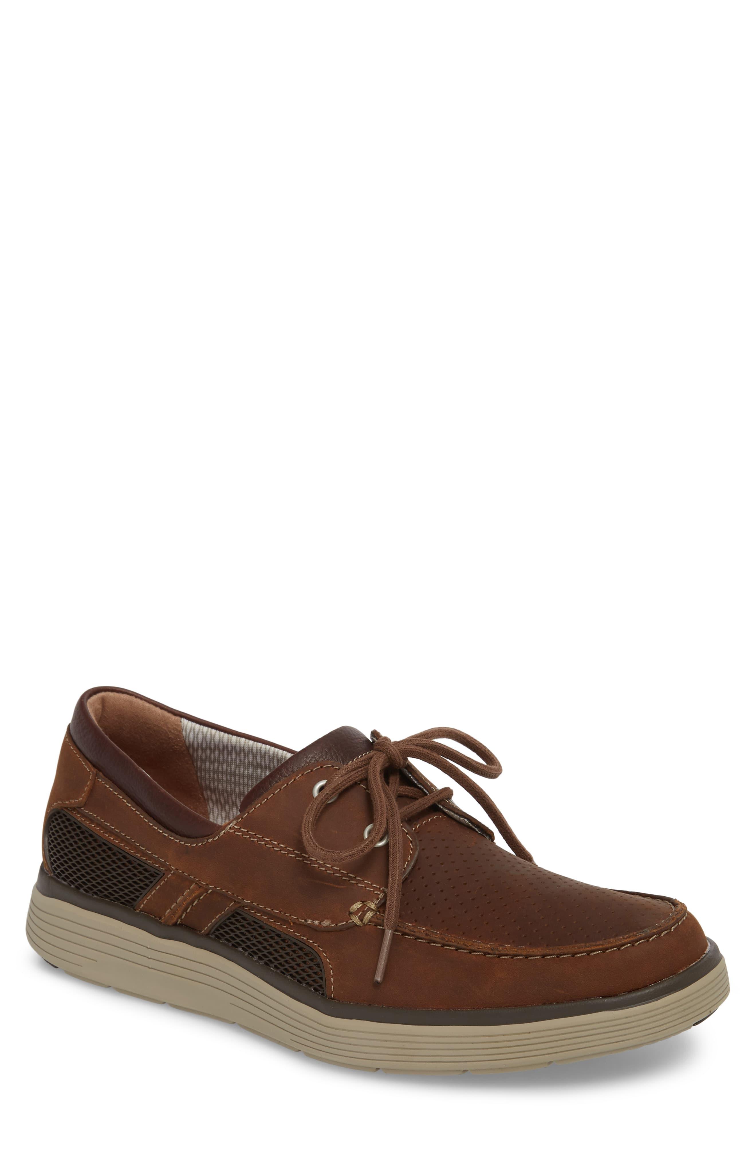 clarks un abode step boat shoe