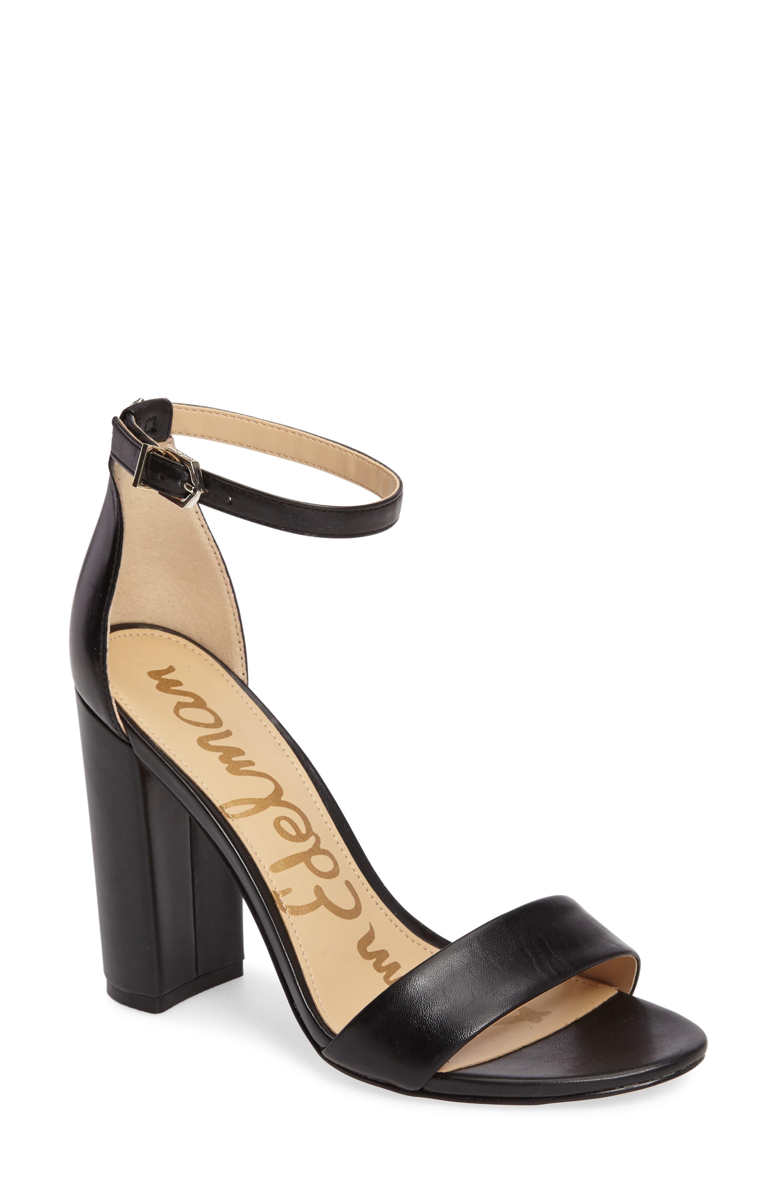 block heel sandals square toe