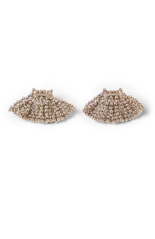 【VIP価格】BRUNELLO CUCINELLI Sculptured Earrings Sculptured Earrings for Woman in Lignite Grey | Brunello