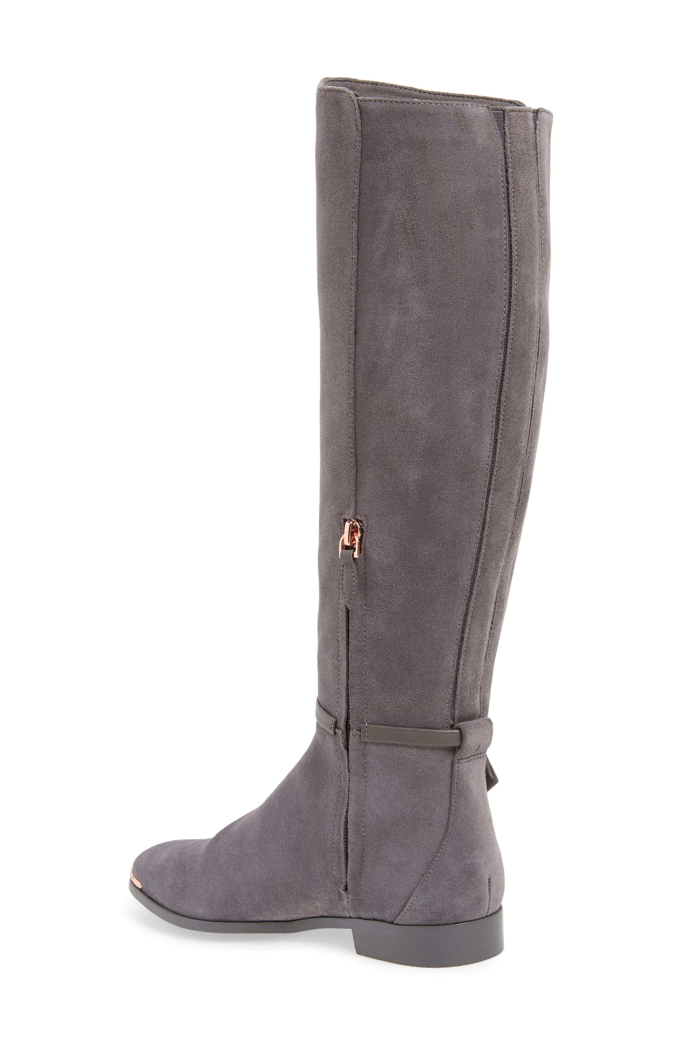 ted baker grey suede shoes