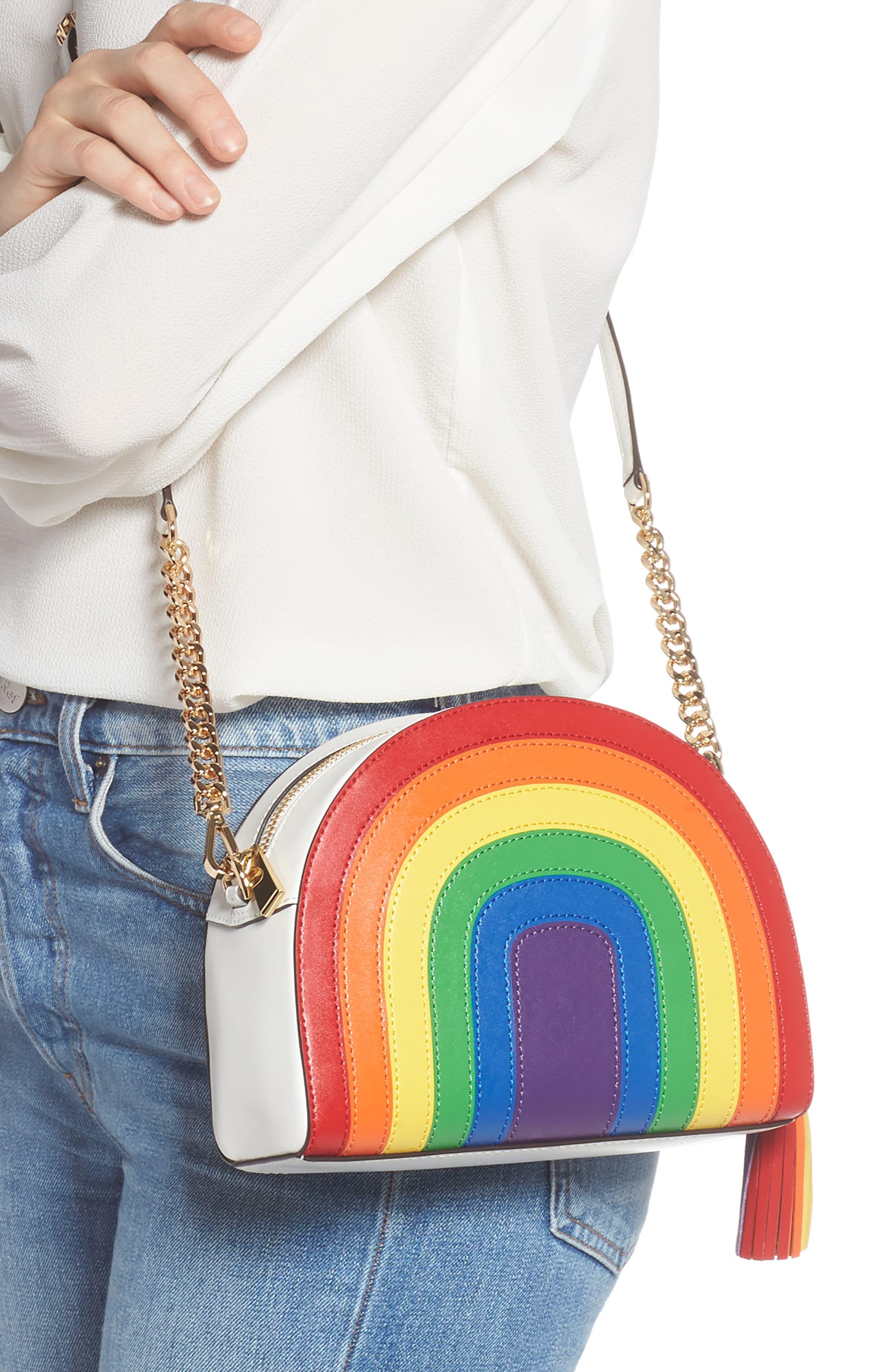 rainbow michael kors purse
