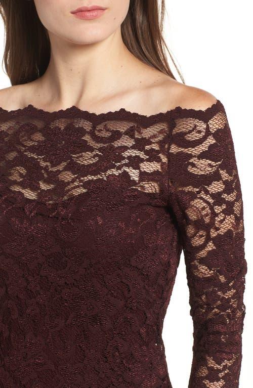 bailey 44 black site lace top