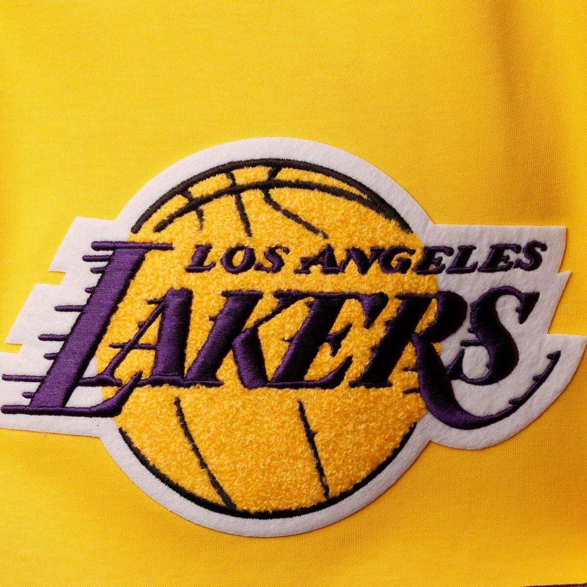 LOS ANGELES LAKERS CLASSIC CHENILLE DK SHORT (YELLOW) – Pro Standard