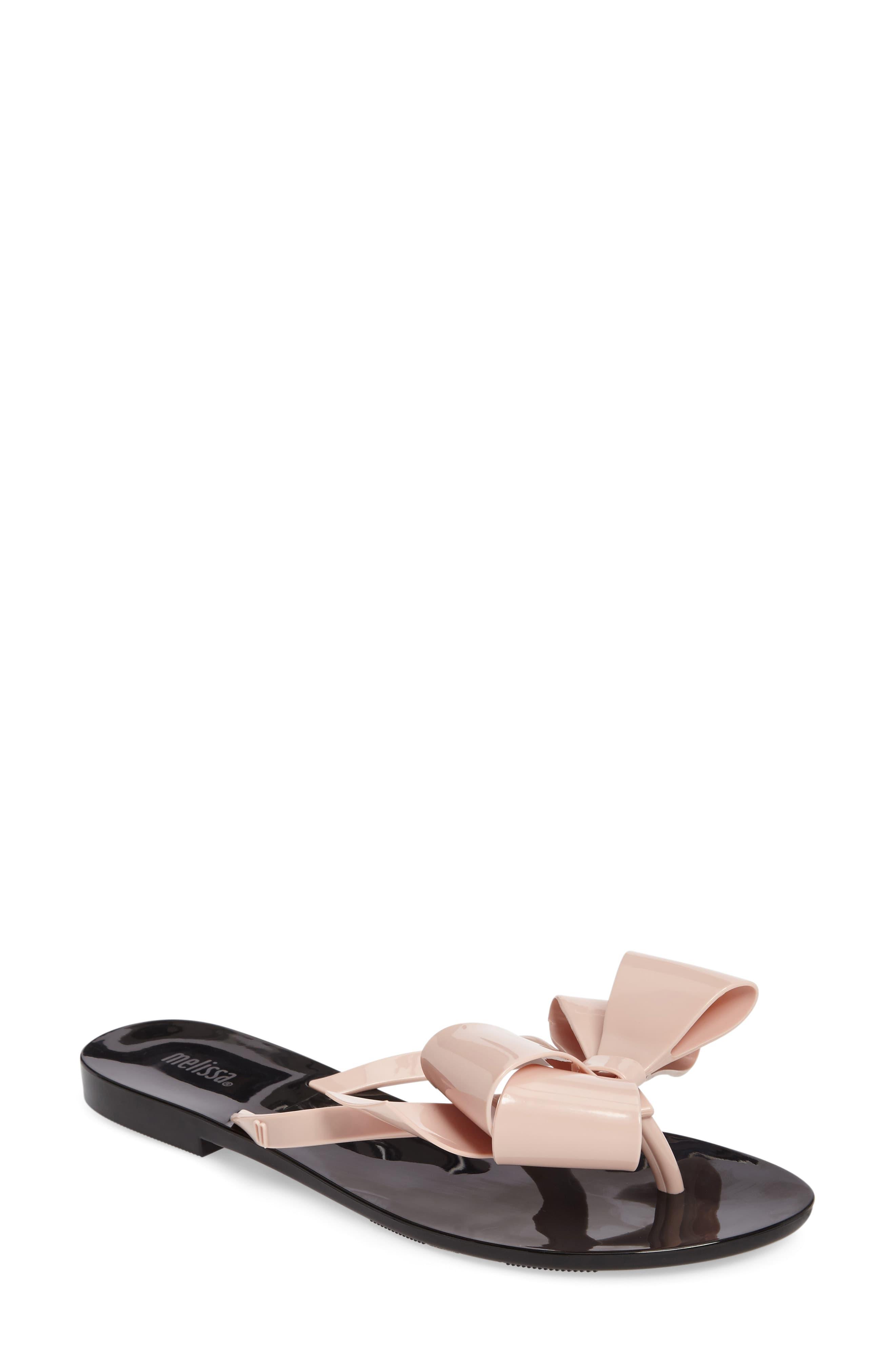 bow flip flops amazon