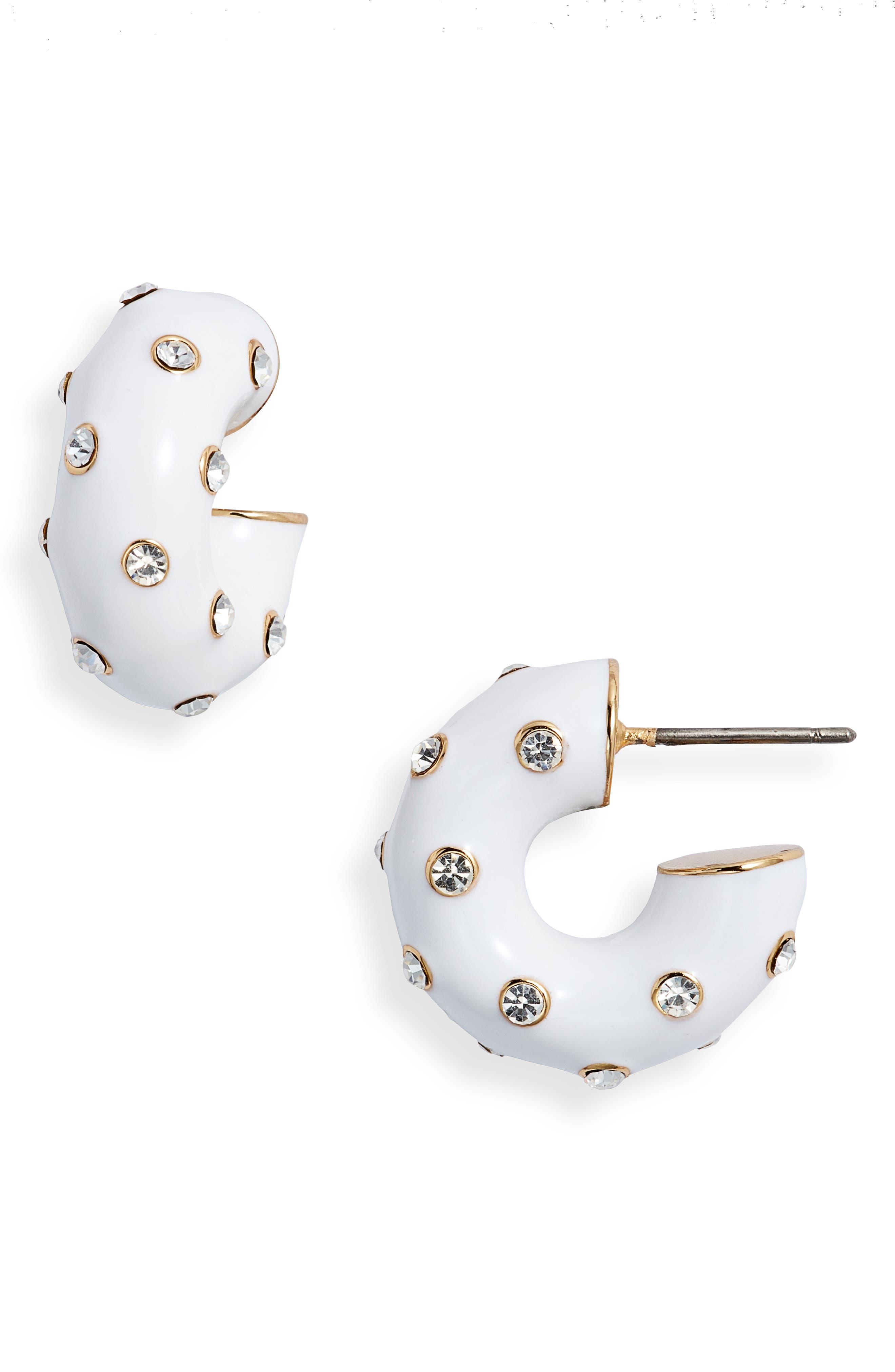 Roxanne Assoulin Twinkle Twinkle Hoop Earrings in Metallic