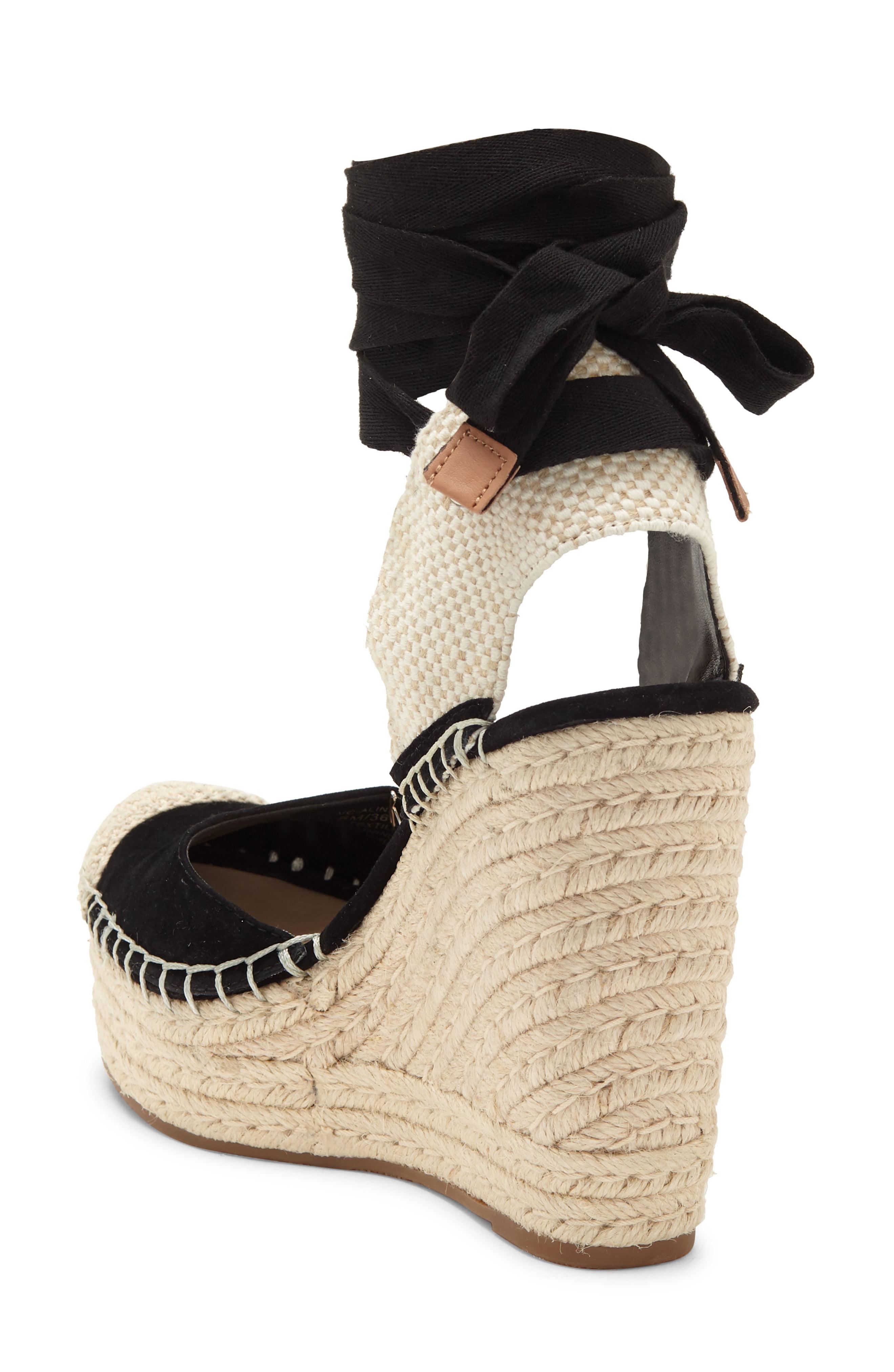 alindra platform wedge espadrille
