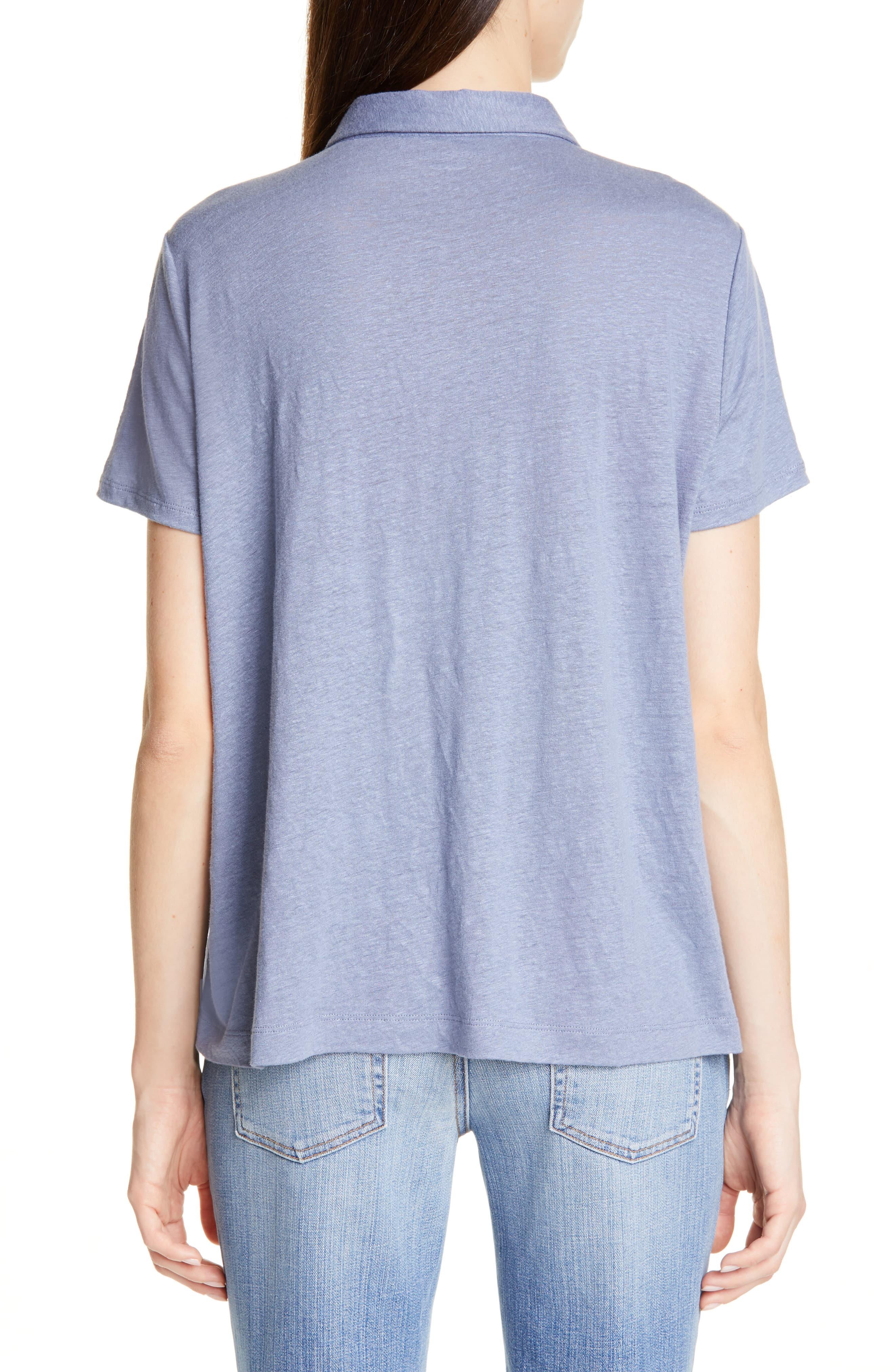 short sleeve linen button down