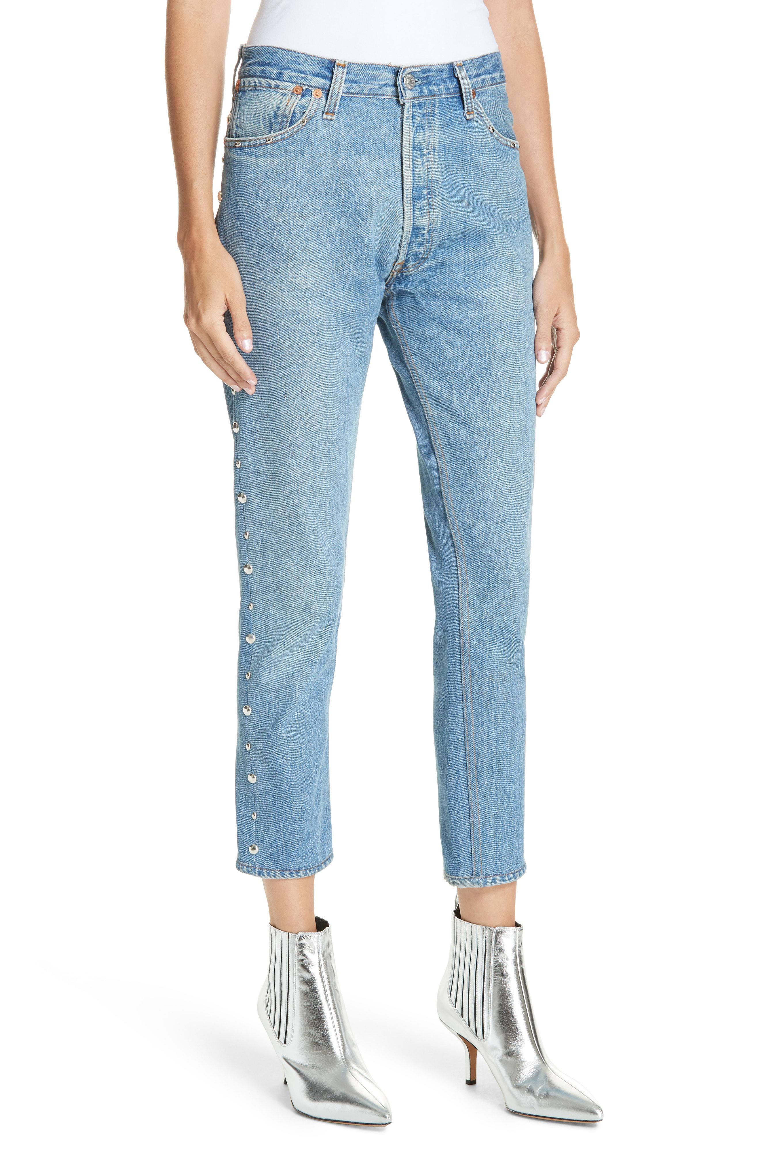 levi studded jeans