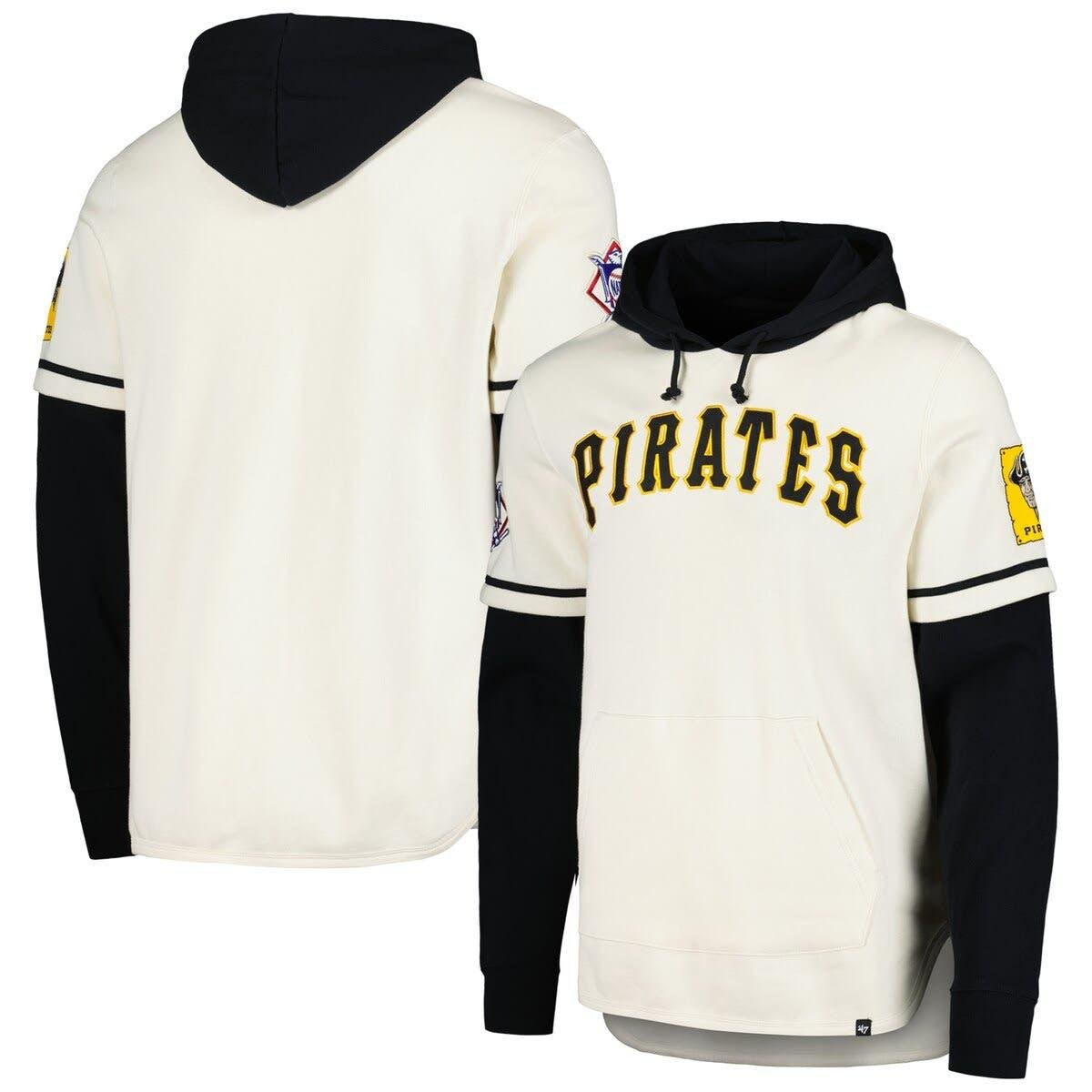 47 Pittsburgh Pirates Trifecta Shortstop Pullover Hoodie At Nordstrom in  Natural for Men