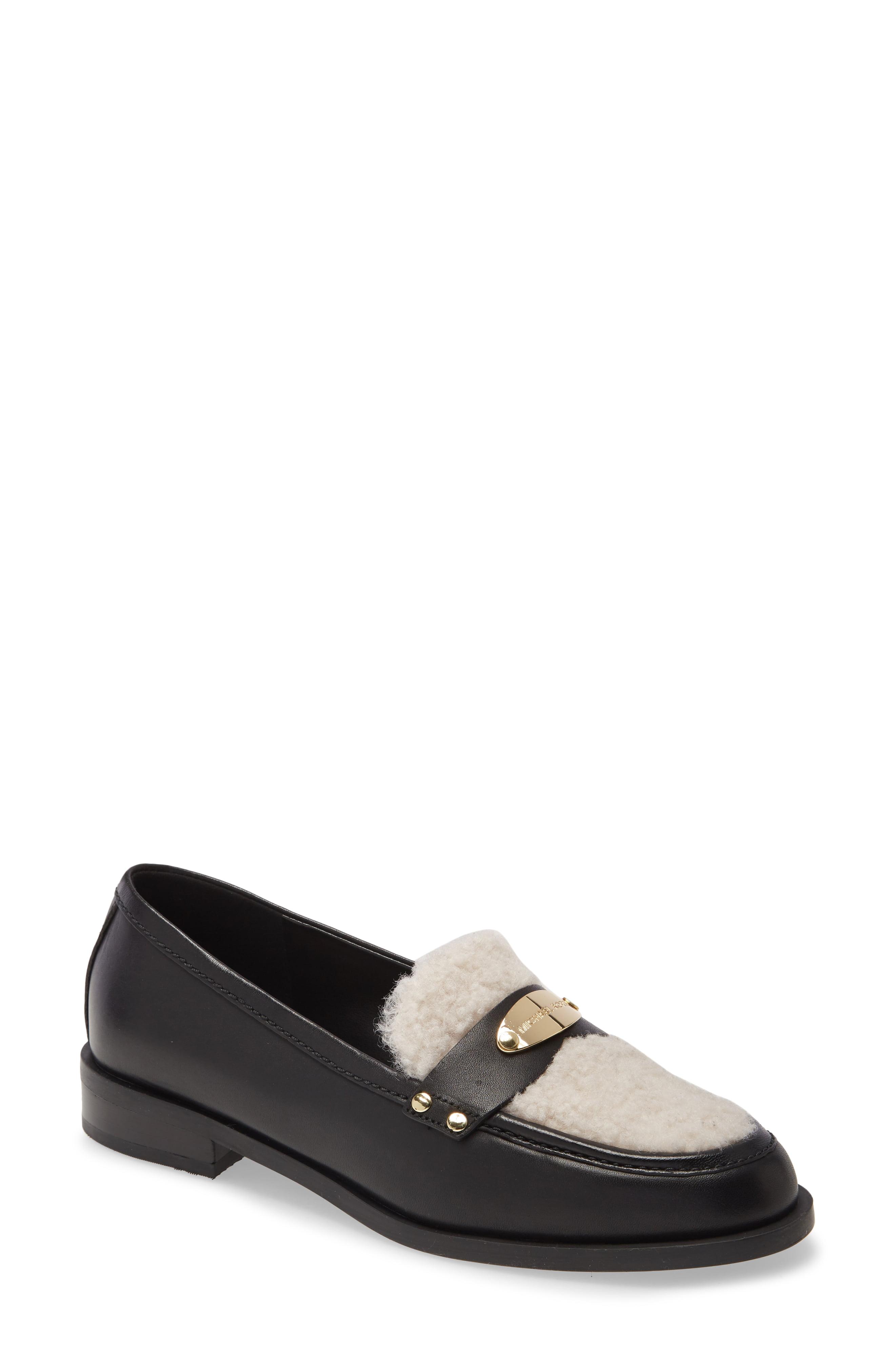 MICHAEL Michael Kors Leather Finley Loafer in Natural