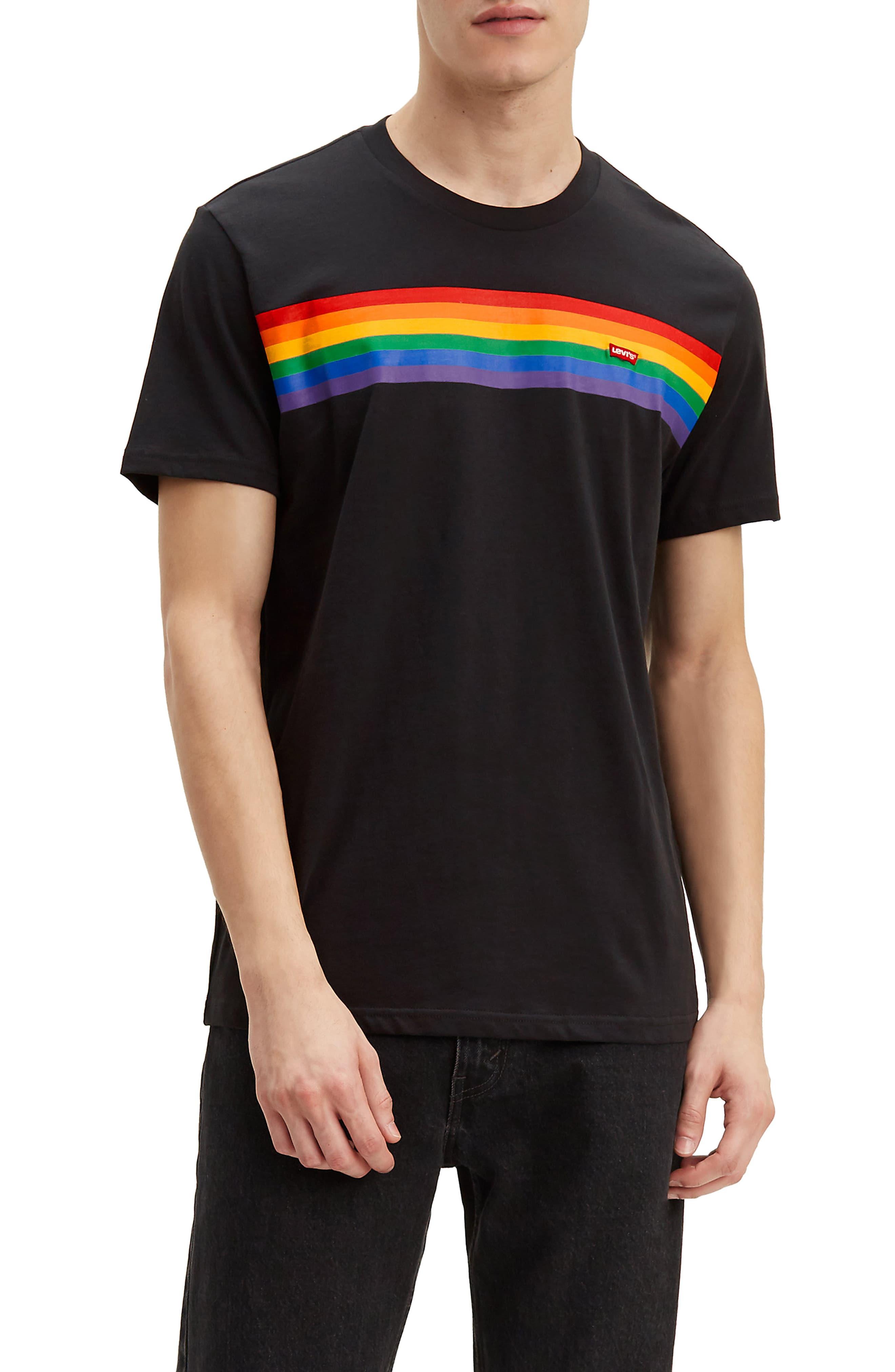 rainbow levis shirt