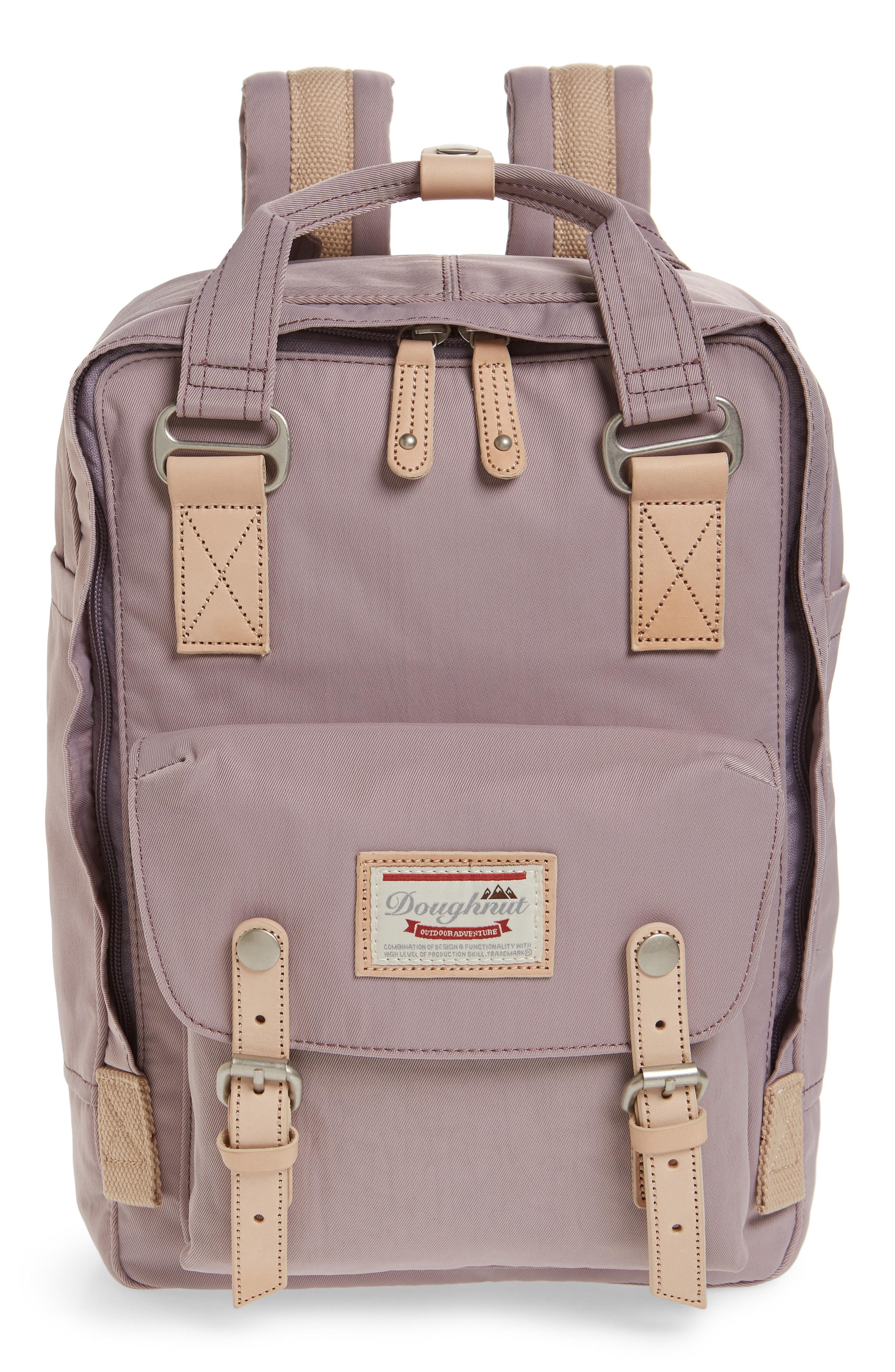 doughnut macaroon water resistant backpack