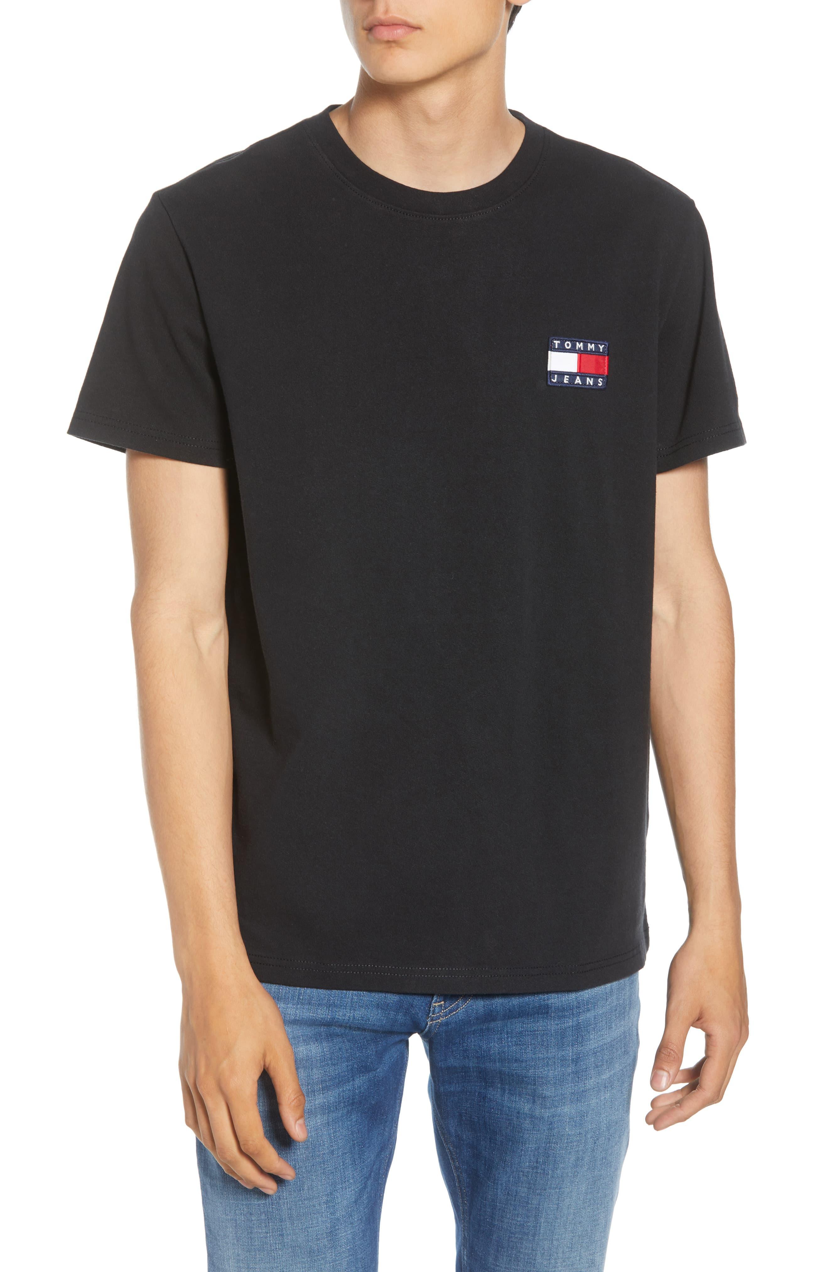 tommy hilfiger badge t shirt