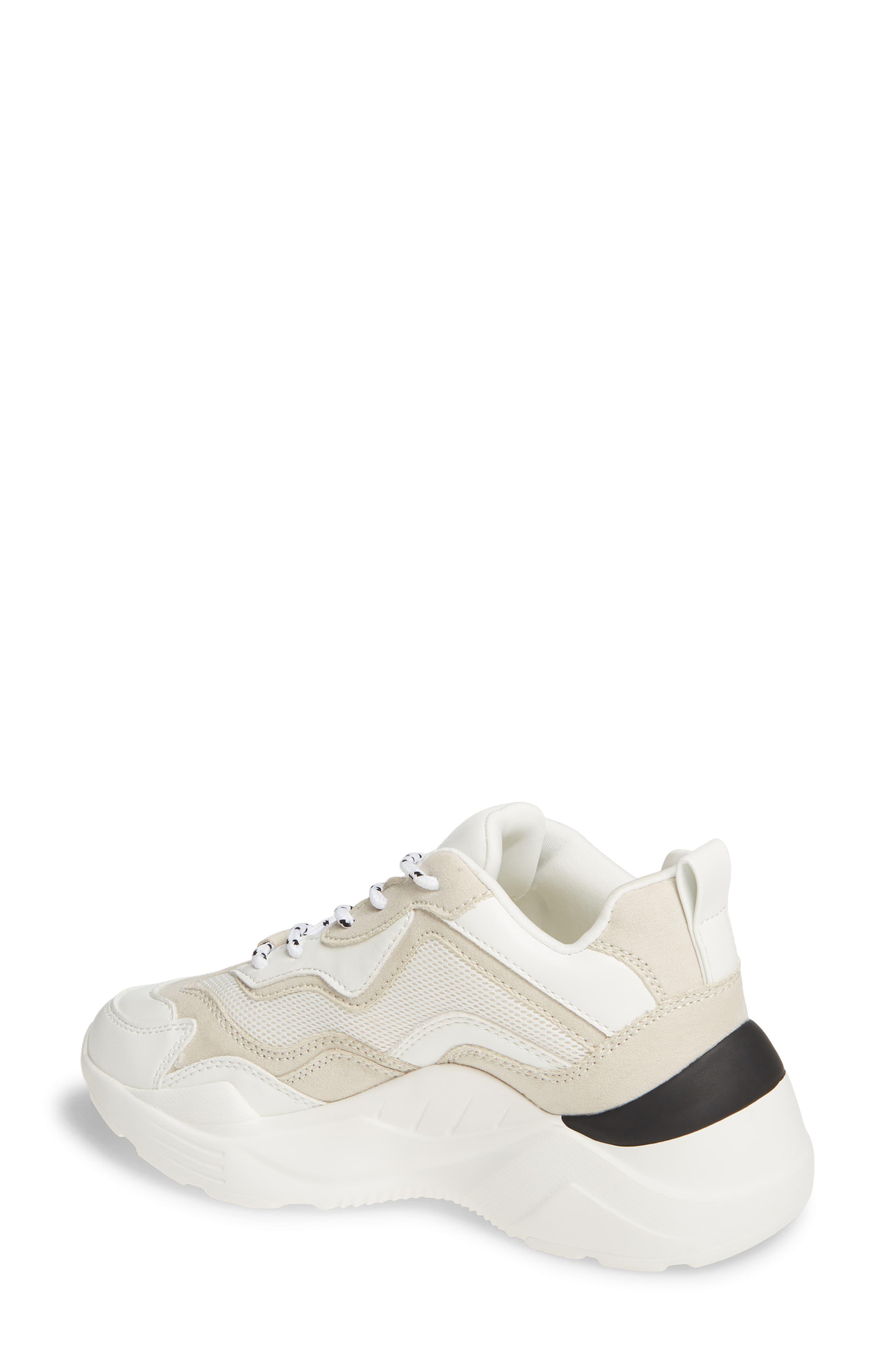 TOPSHOP Cancun Chunky Sneakers in White | Lyst