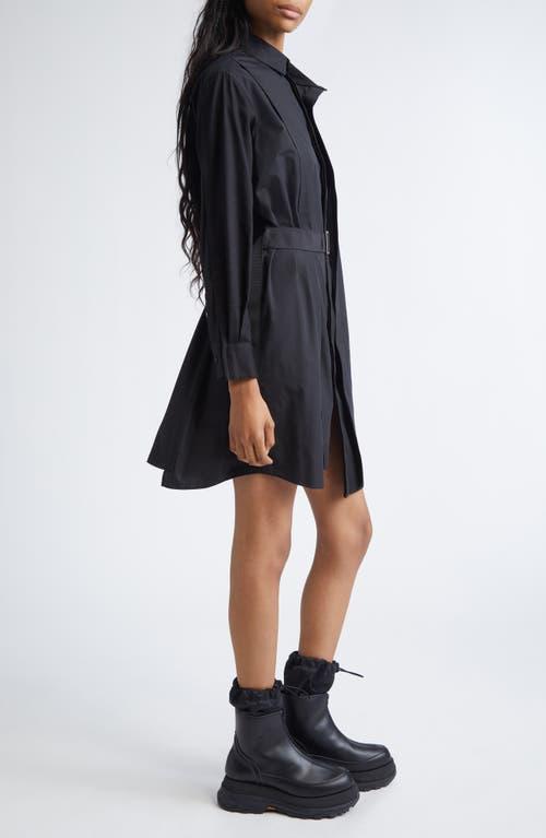 ワンピース sacai sweat shirting combo dress ◇関税込◇＊sacai＊Sponge Sweat x Nylon Twill Dress (sacai