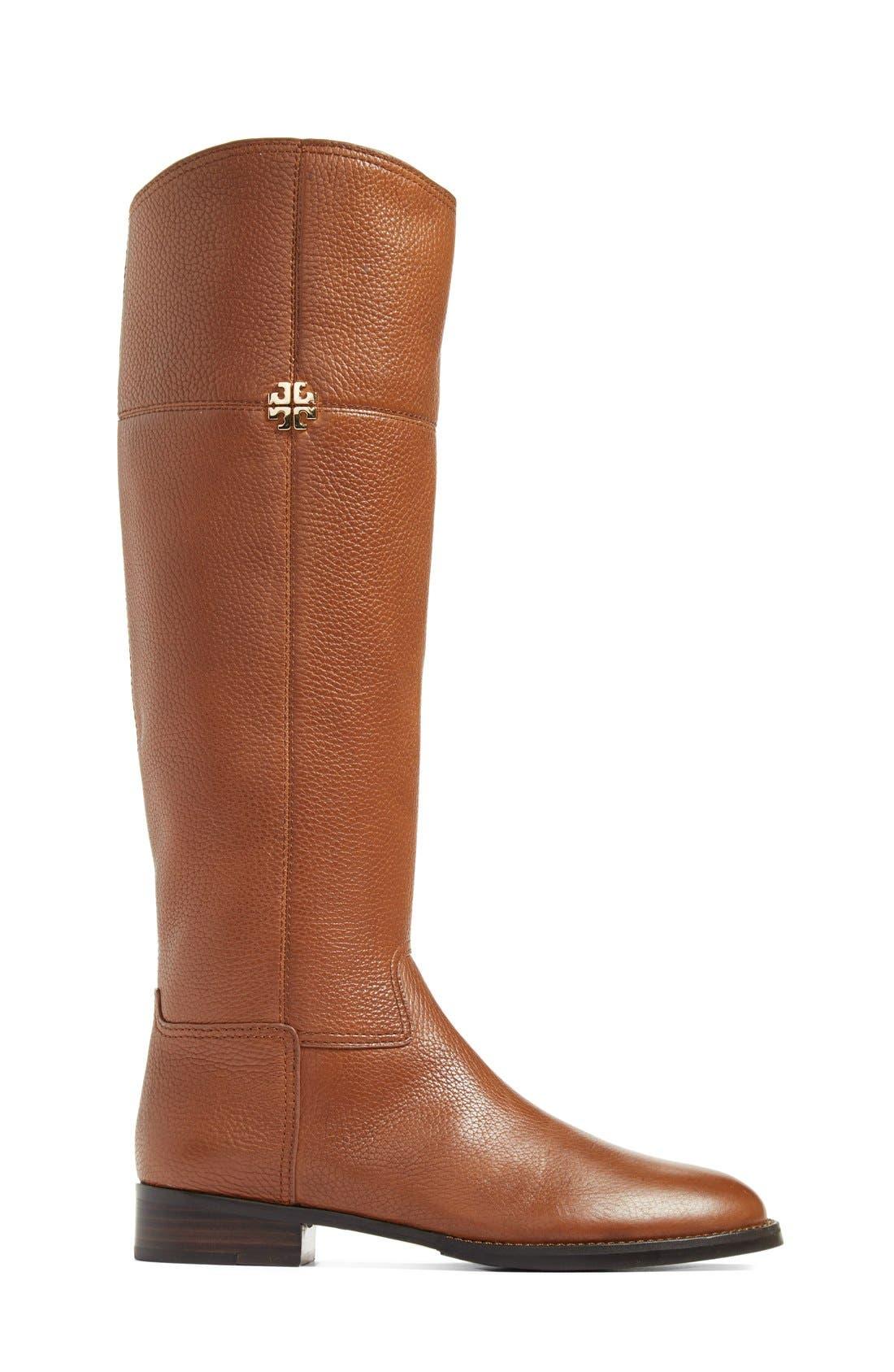 Tory Burch 'jolie' Riding Boot in Brown | Lyst