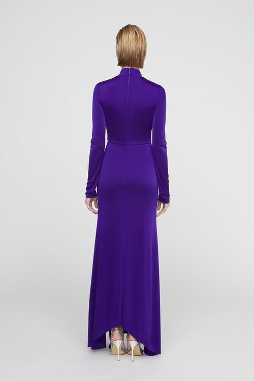 knee length dresses for ladies Halston Heritage Blue Long Sleeve Shirt Dress
