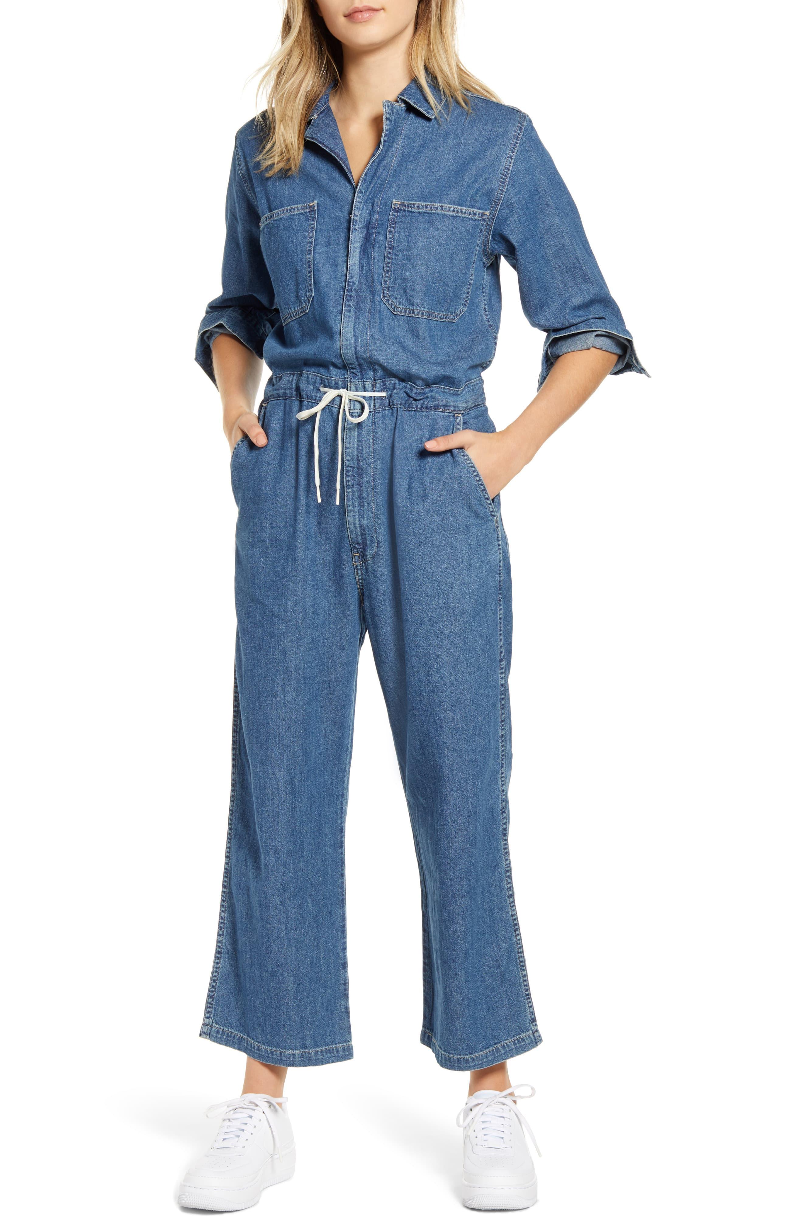 levis denim jumpsuit